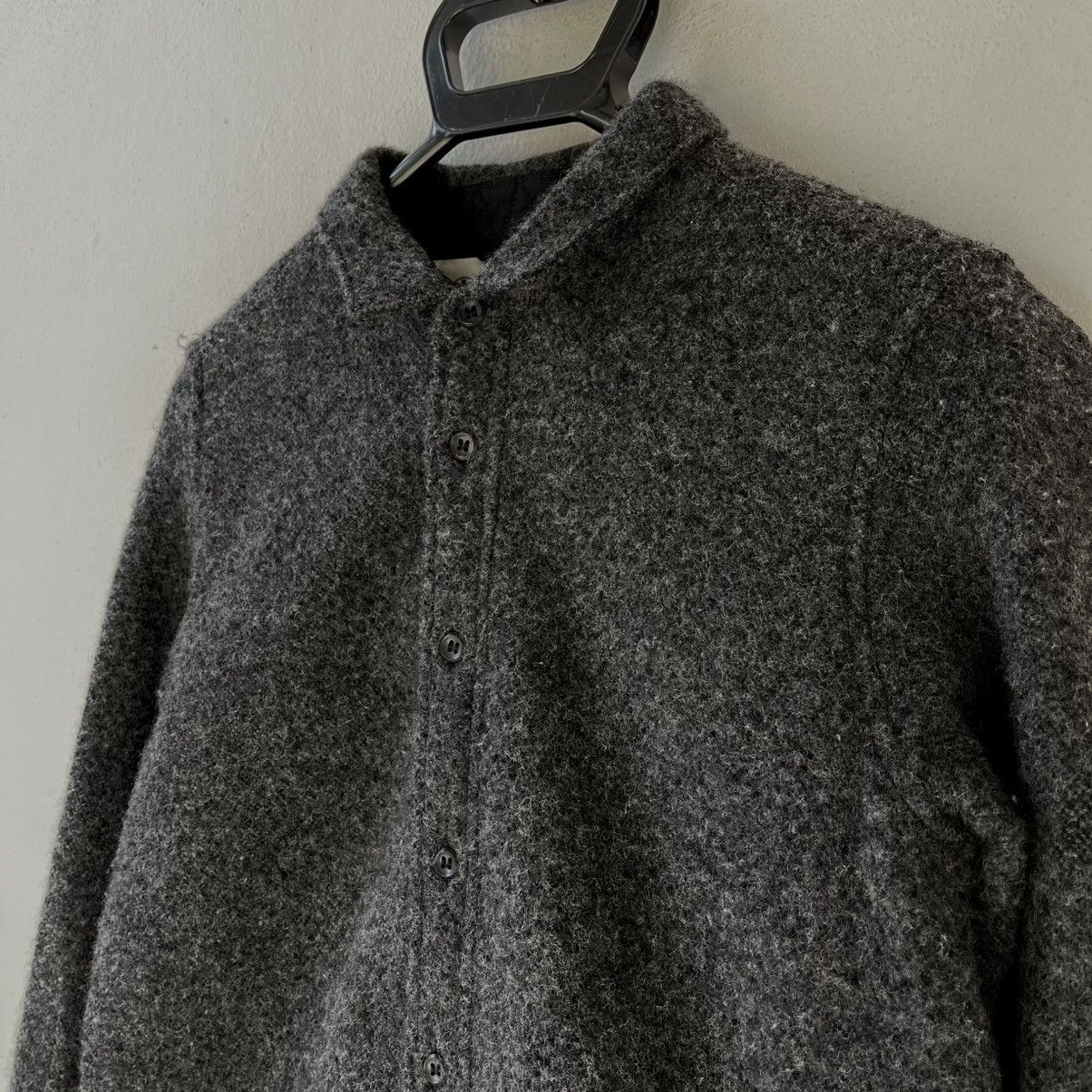 Japanese Brand R&D.M.Co- Oldman’s Tailor Premium Wool Tweed Duster Size S / US 4 / IT 40 - 12 Thumbnail