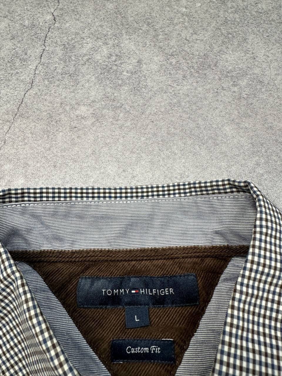 Tommy Hilfiger Vintage Tommy Hilfiger Shirt, Size L – Classic Preppy Long Size US L / EU 52-54 / 3 - 4 Thumbnail