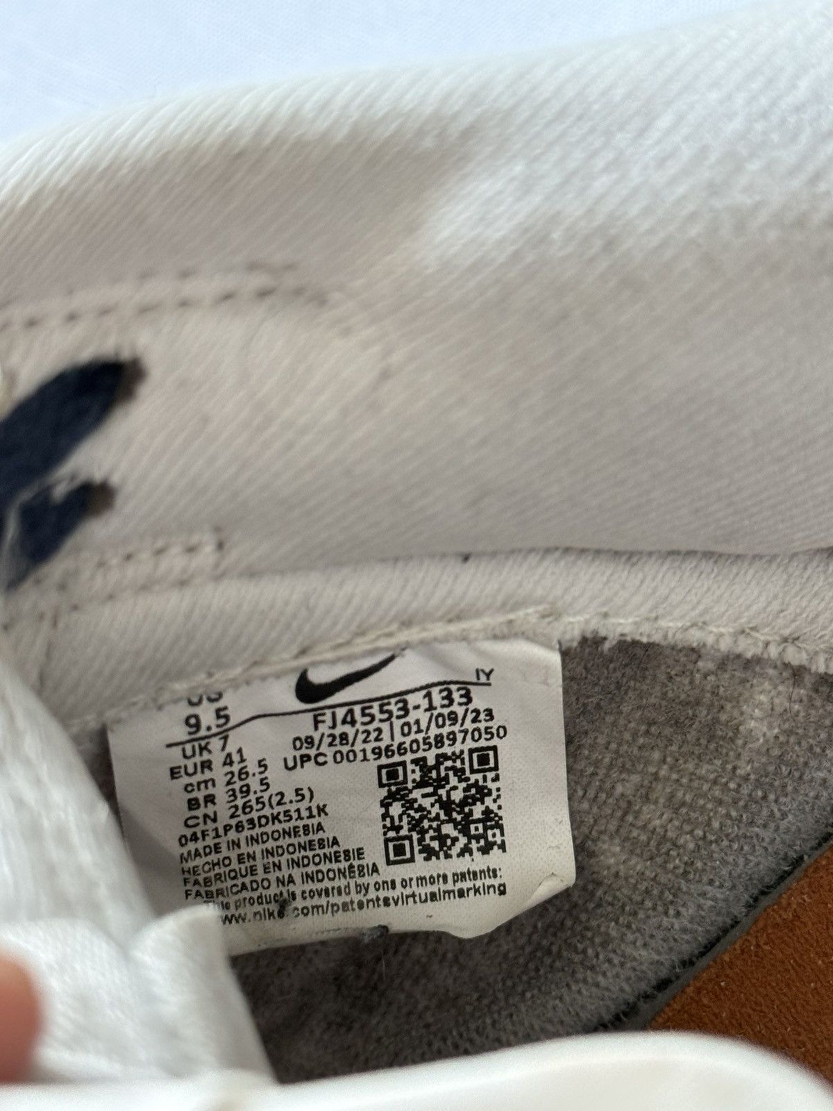 Nike Nike Dunk Low Needlework Sail Aura Size US 9.5 / IT 39.5 - 7 Thumbnail