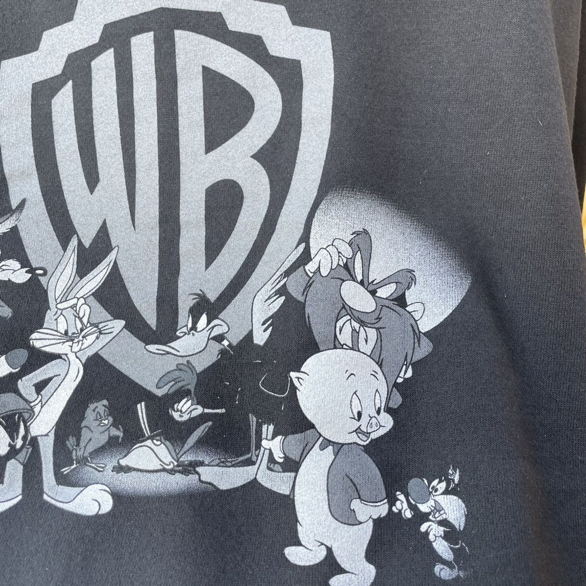 Warner Bros 🔥Vintage 90s Warner Bros Studio Character Image Sweatshirts Size US L / EU 52-54 / 3 - 5 Thumbnail