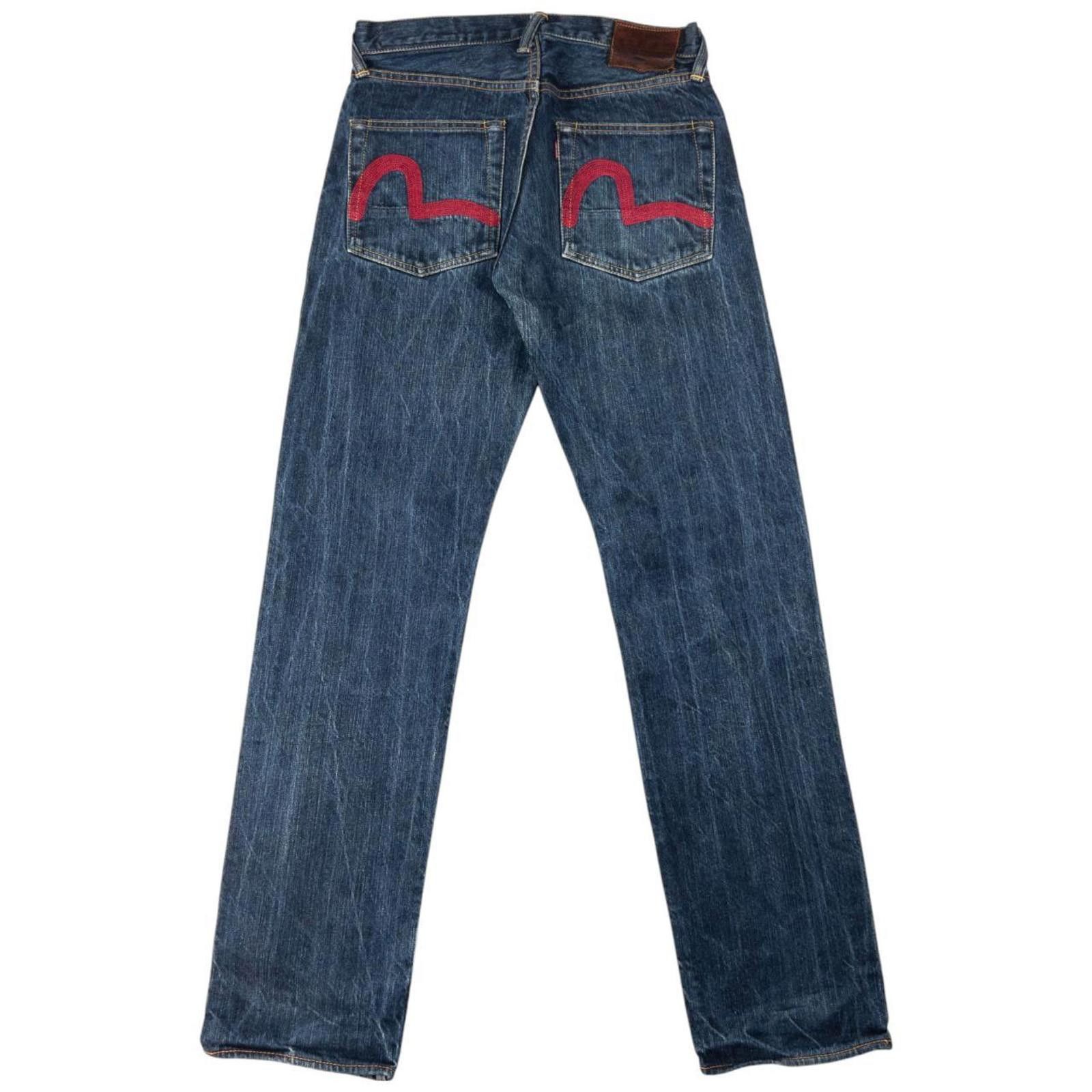 Evisu Vintage Evisu Double Gull Japanese Denim Jeans Size W29 Size US 29 - 2 Thumbnail