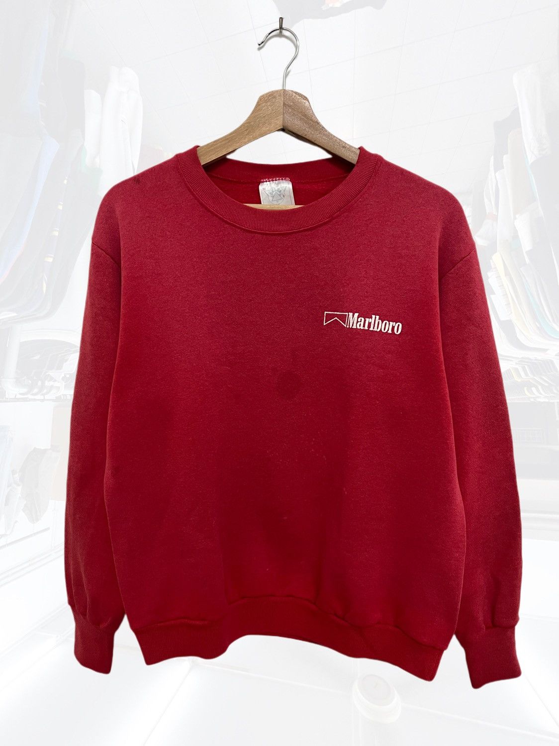 Marlboro VINTAGE MARLBORO RACING TEAM CREWNECK SWEATSHIRT Size US M / EU 48-50 / 2 - 1 Thumbnail