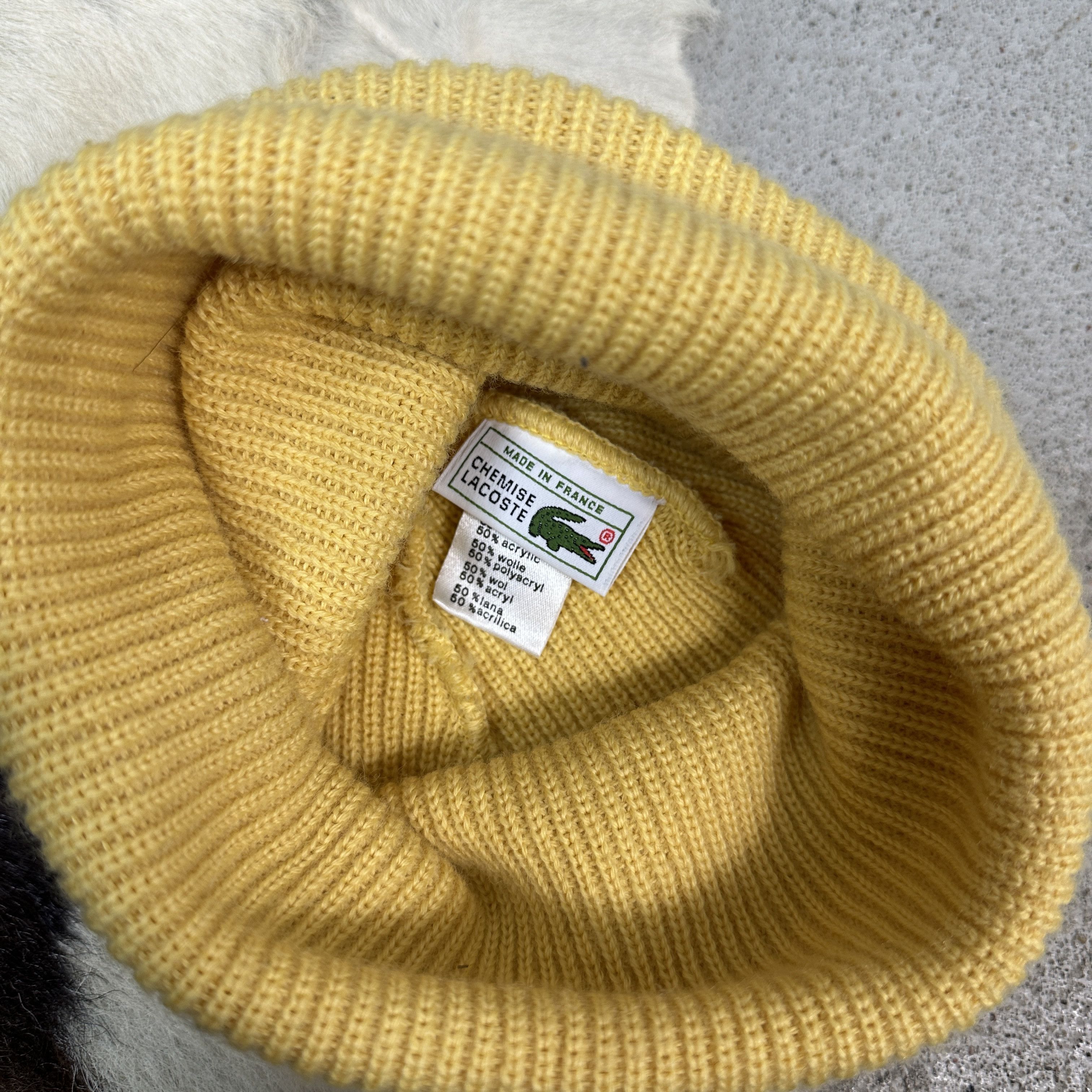 Lacoste × Vintage Vintage Y2K Streetwear Sportswear Lacoste Hat Size ONE SIZE - 5 Thumbnail