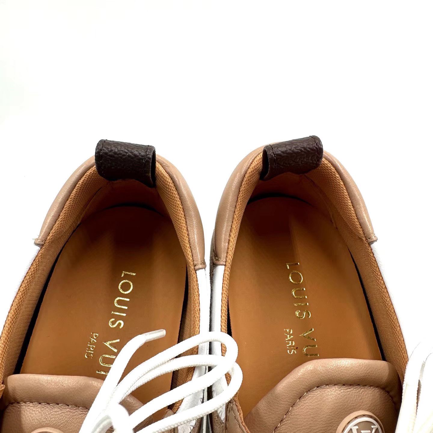 Louis Vuitton Louis Vuitton Khaki Suede Trainer-Ballet Shoes K12 Size US 7 / IT 37 - 5 Thumbnail