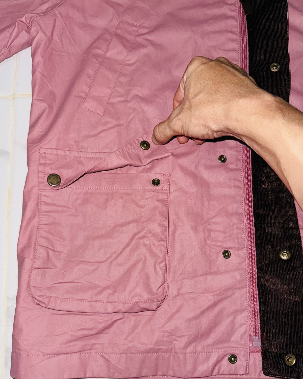 BEANPOLE Bean Pole Light Outdoor Jacket with Corduroy Collar Size US XXS / EU 40 - 7 Thumbnail