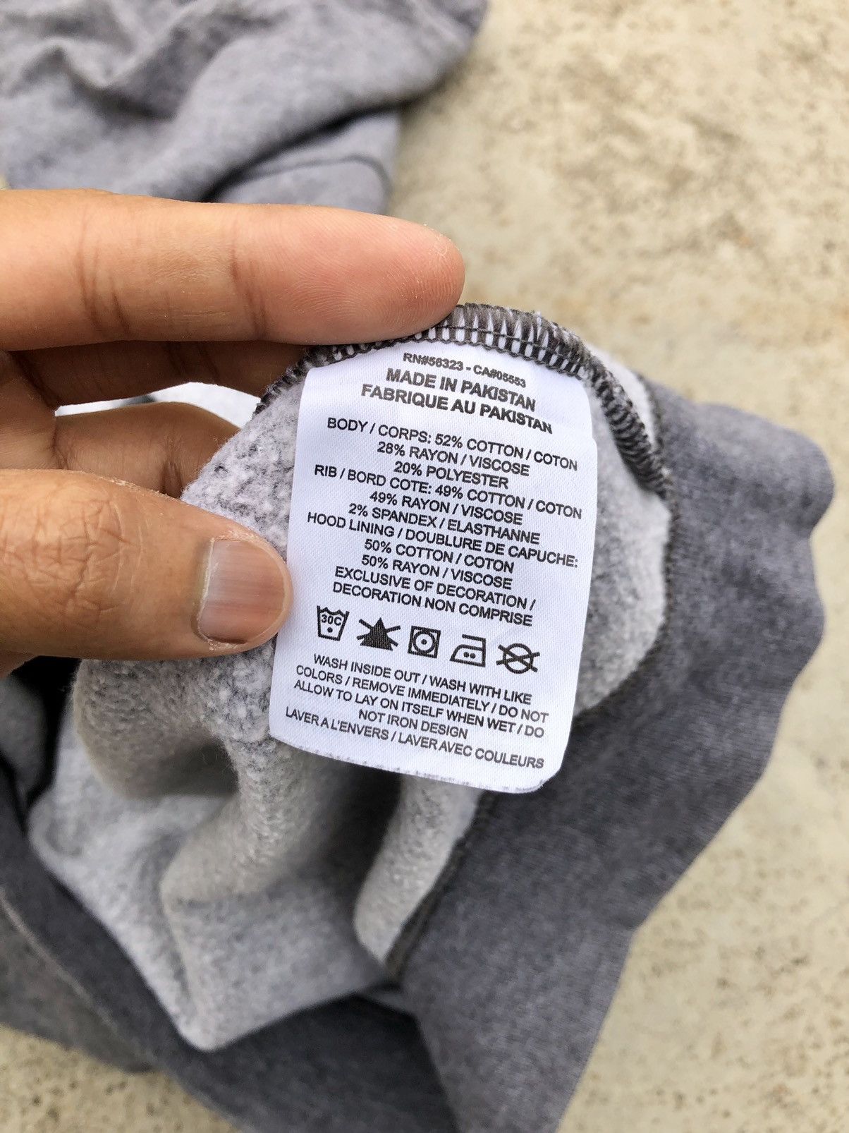 Nike VINTAGE NIKE GREY HOODIE Size US S / EU 44-46 / 1 - 6 Thumbnail