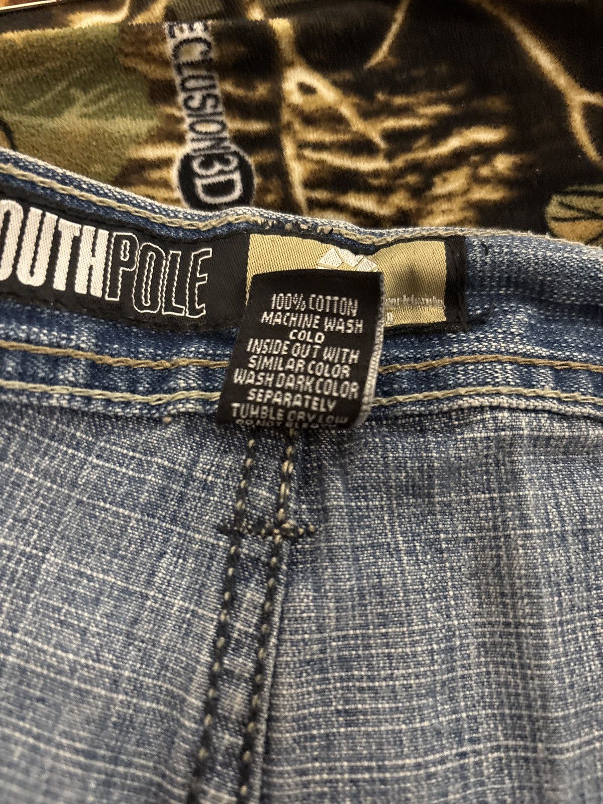 Southpole Blue brown tab southpole jorts Size US 36 / EU 52 - 3 Thumbnail