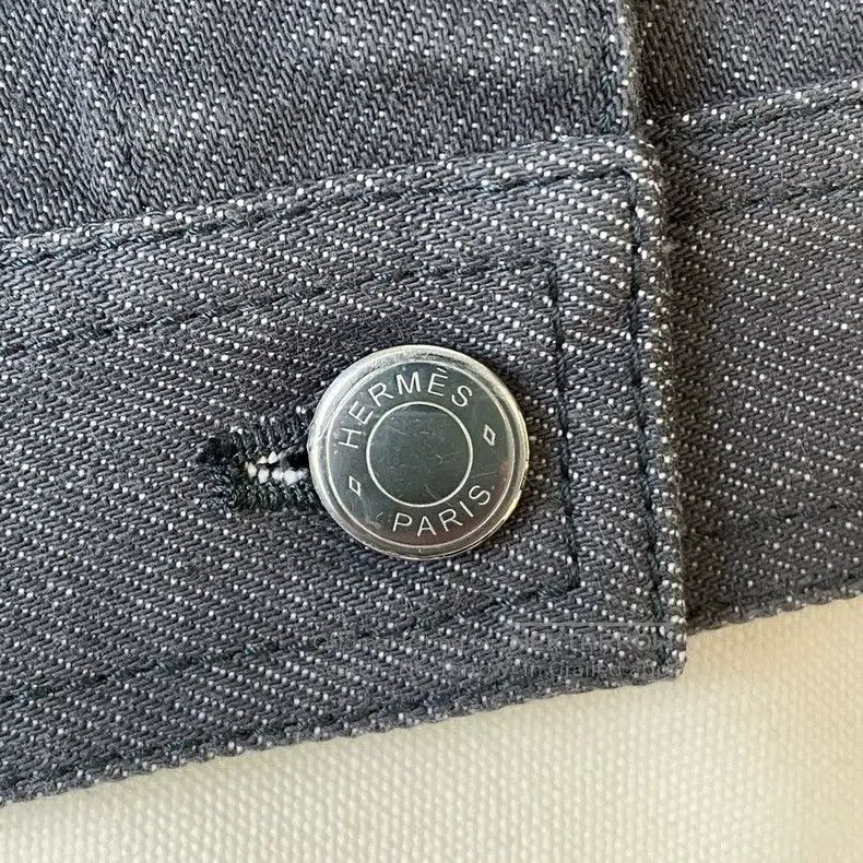 Hermes Hermes Classic gray denim jacket Size XS / US 0-2 / IT 36-38 - 4 Thumbnail