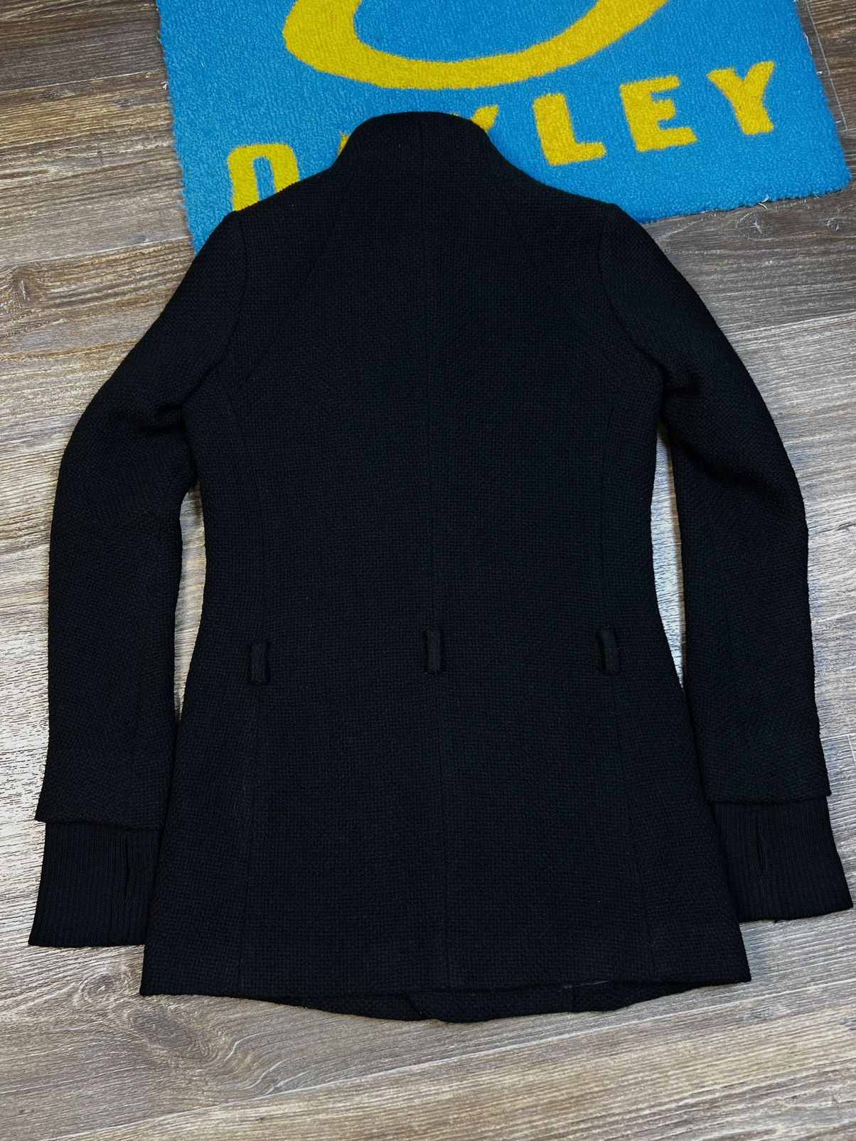 Japanese Brand × MASAHIROMARUYAMA × Vintage Masahiko Maruyama Rib Knit Black Wool Jacket Size 1 Size M / US 6-8 / IT 42-44 - 13 Thumbnail