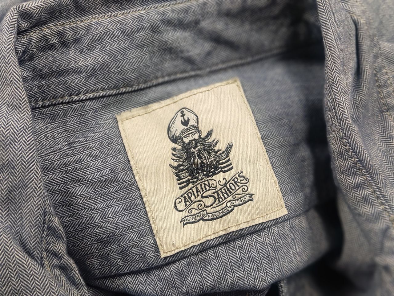 Captain Santors Captain Santors Italy Button Blue Heritage Workwear Shirt Size US S / EU 44-46 / 1 - 13 Thumbnail