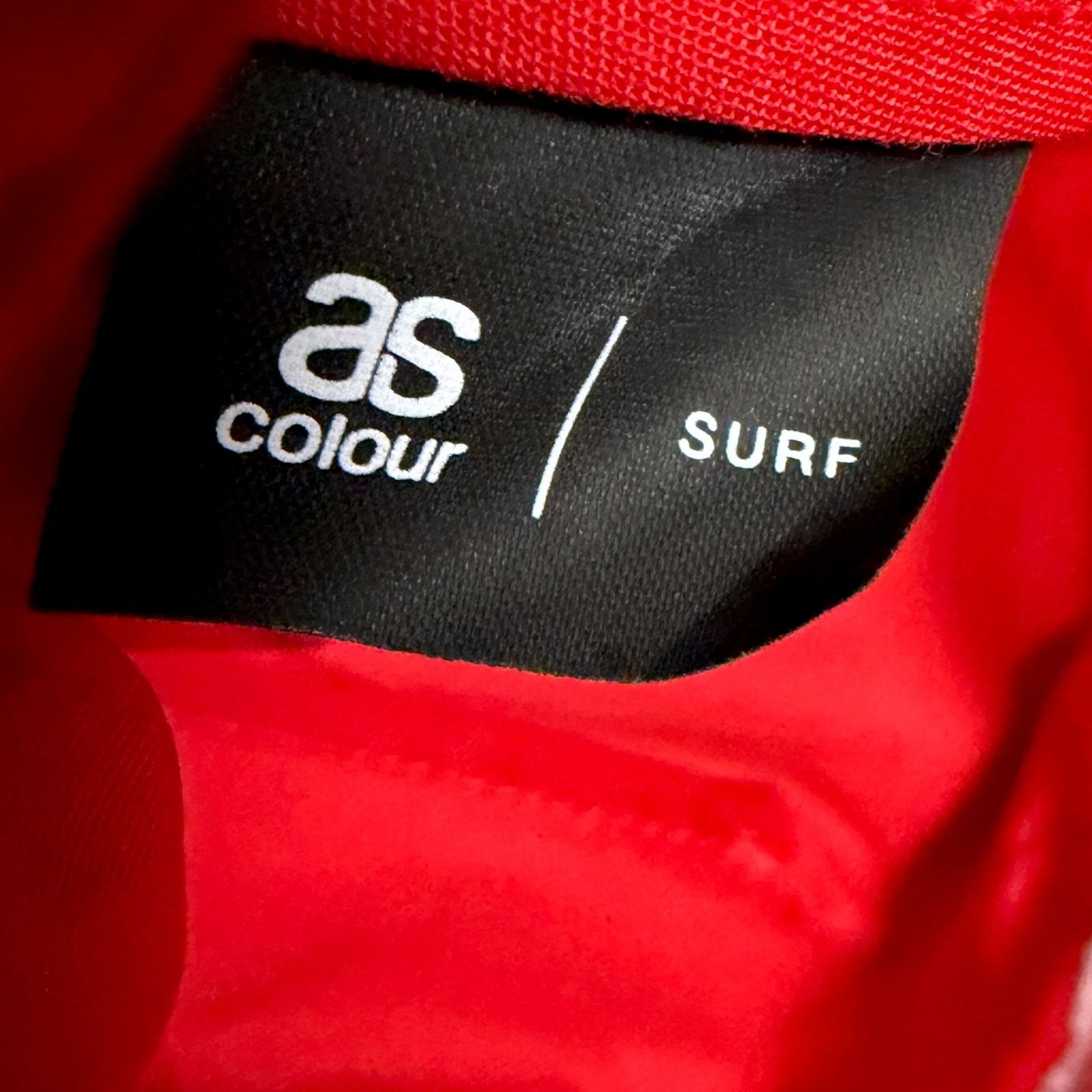 AS Colour Artifact AS Colour Surf Red Nylon Snapback Hat Workout Size ONE SIZE - 8 Thumbnail