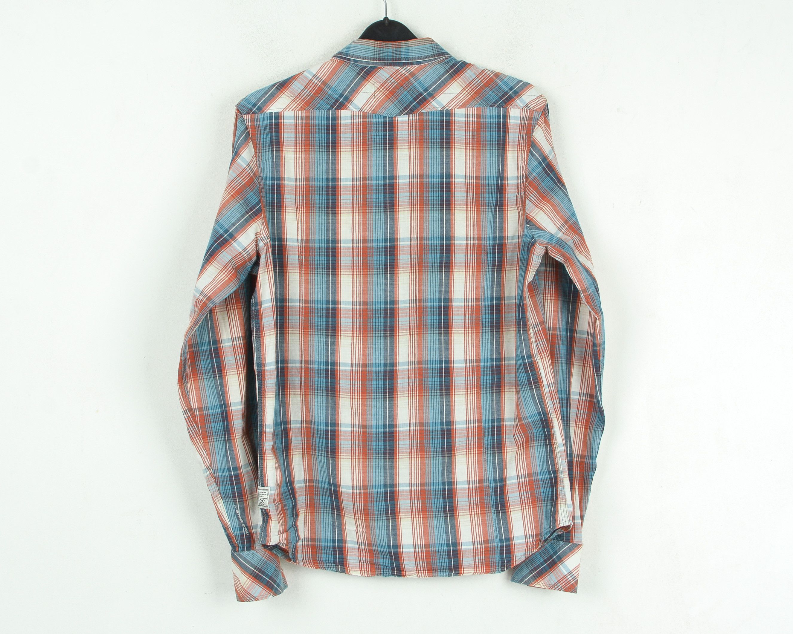 G-Star League Cortina Roll Up Shirt L/S Check Western Pearl Snap Size US S / EU 44-46 / 1 - 5 Thumbnail
