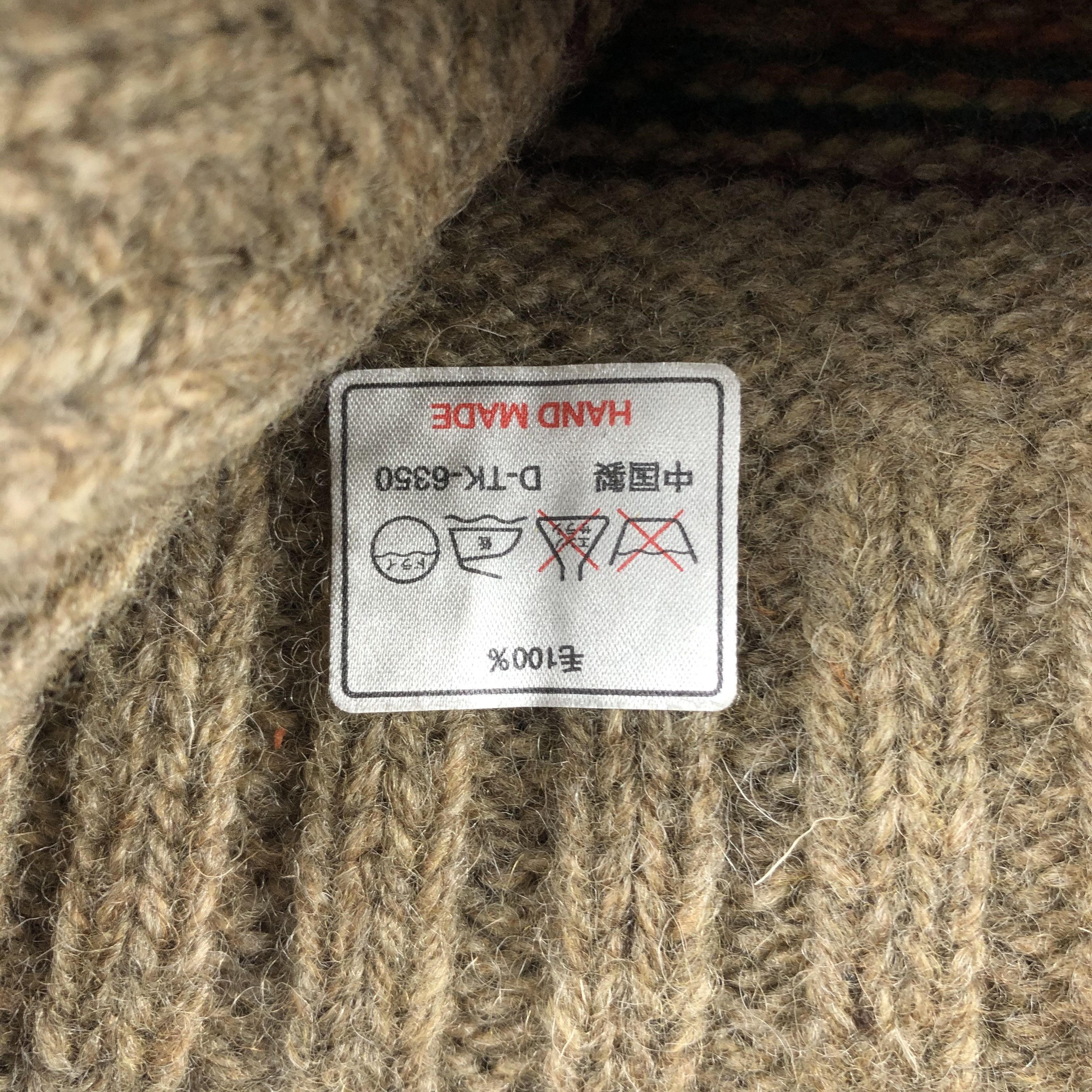 Japanese Brand × Vintage Japanese Brand Stripe Ribbed Beanie Snow Hat Snow Cap -D837 Size ONE SIZE - 4 Thumbnail