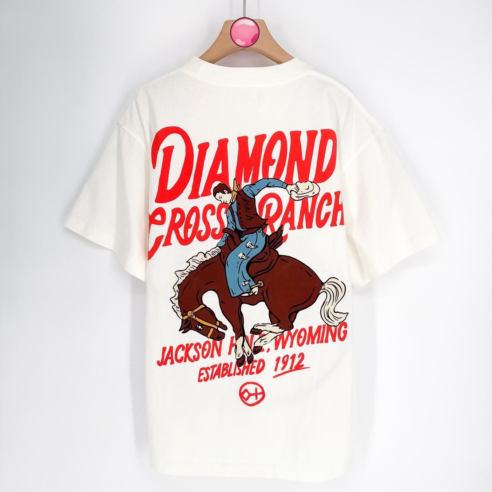 Other Diamond Cross Ranch Cowboy Rodeo Western Graphic Men Small Size US S / EU 44-46 / 1 - 2 Thumbnail