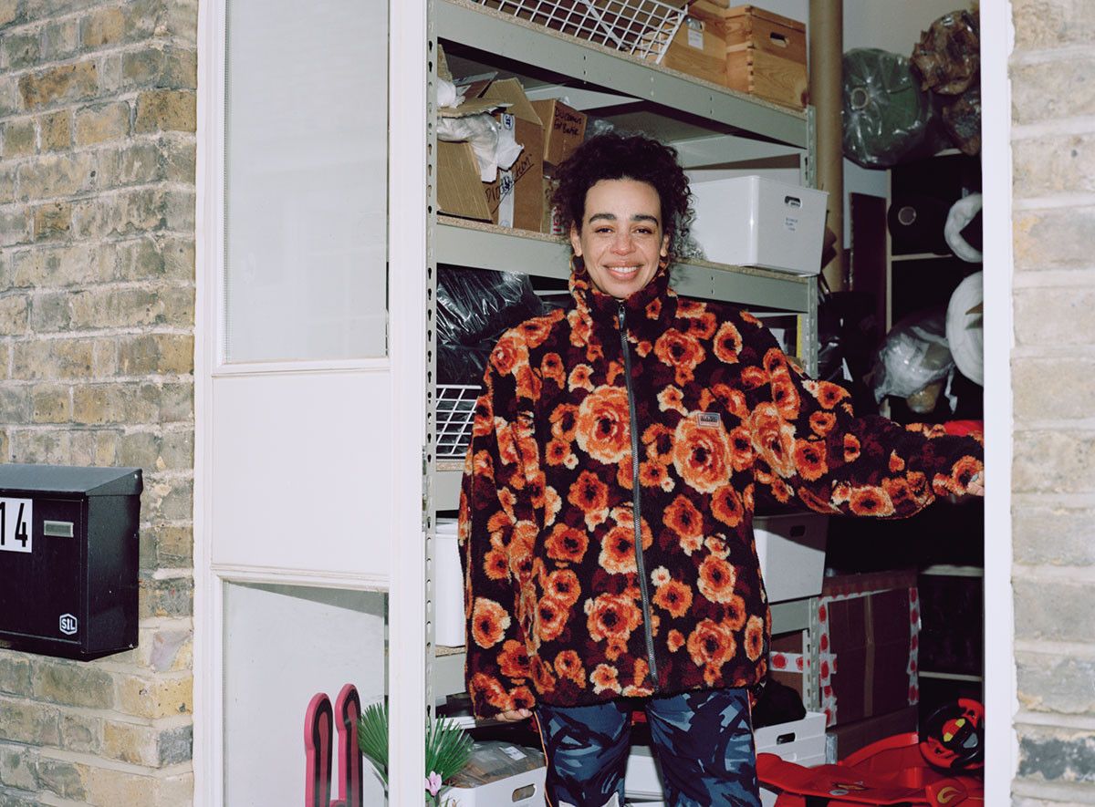 Martine Rose × Napapijri T-Emin Jacquard Floral Fleece Jacket Size US S / EU 44-46 / 1 - 5 Thumbnail