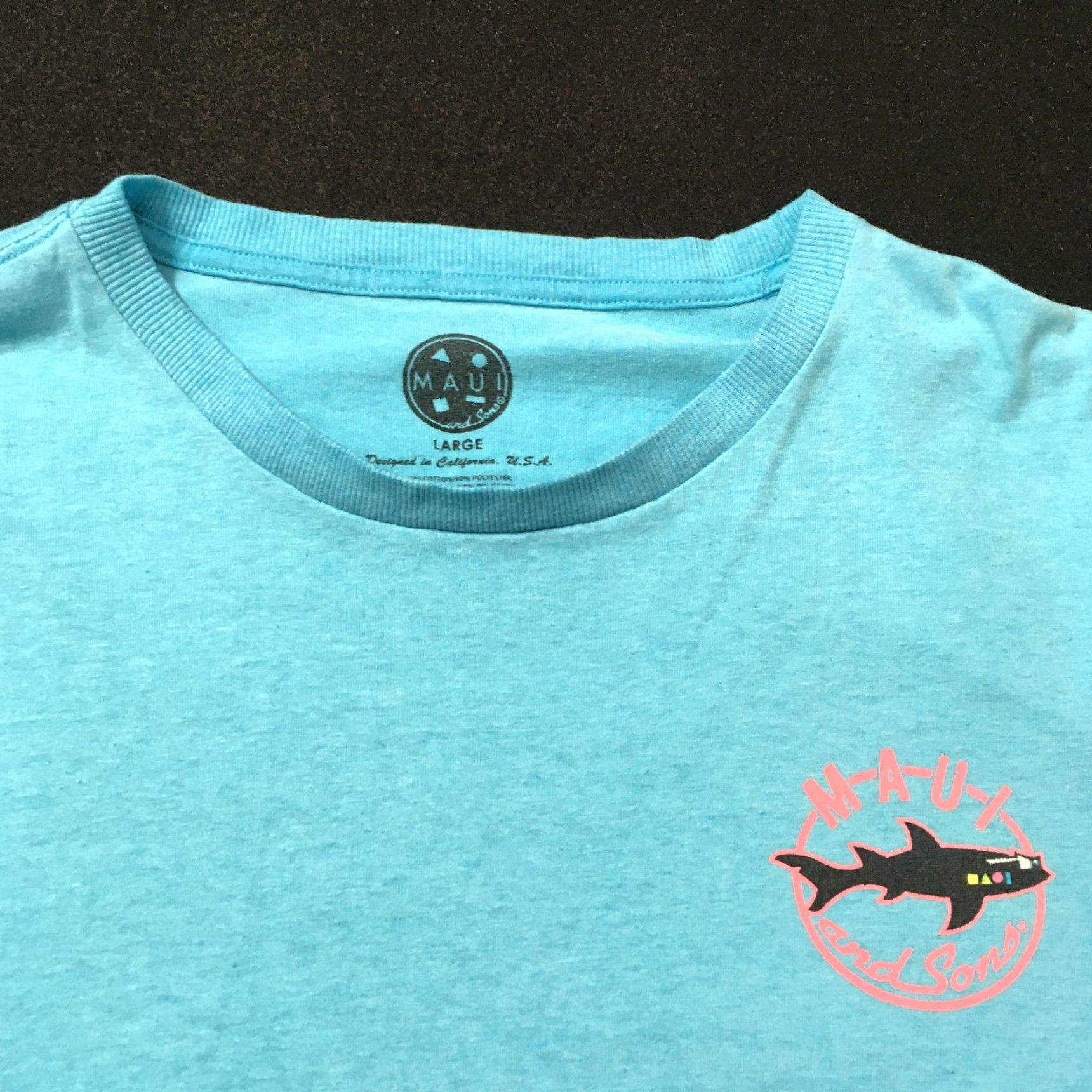 Vintage Maui and Sons T-Shirt Long Sleeve Blue Size L Mens Size US L / EU 52-54 / 3 - 3 Thumbnail