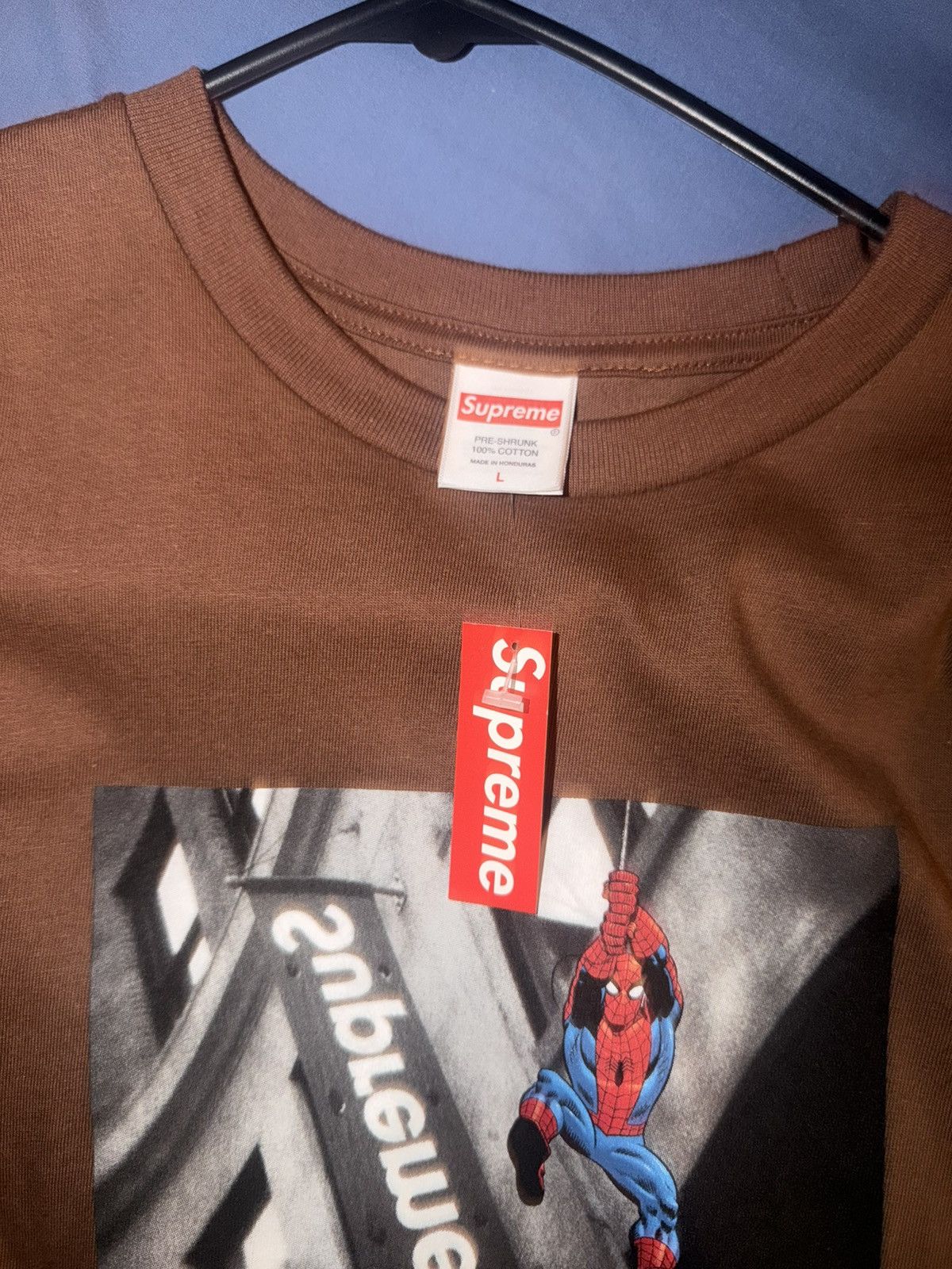 Supreme Supreme Spider man 2026 collab tee Size US L / EU 52-54 / 3 - 3 Thumbnail