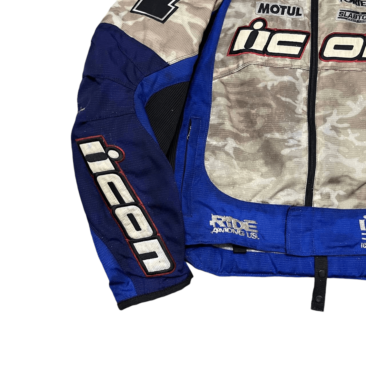 ICON Motorsports Vintage Icon Moto Racing Merc Stage Jacket with Padding Size US XL / EU 56 / 4 - 3 Thumbnail