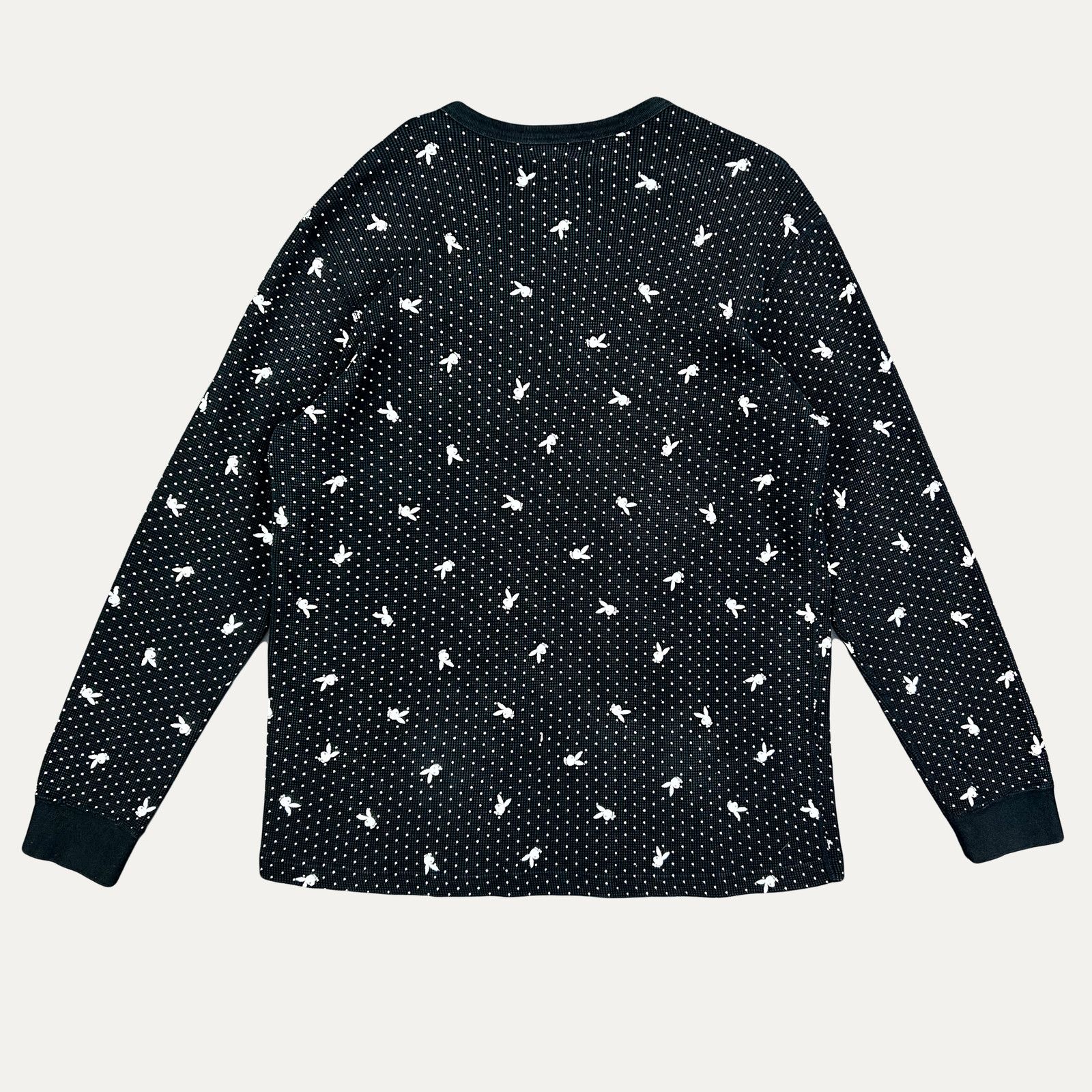 Supreme Supreme Playboy Waffle Thermal Longsleeve Size US XL / EU 56 / 4 - 2 Thumbnail