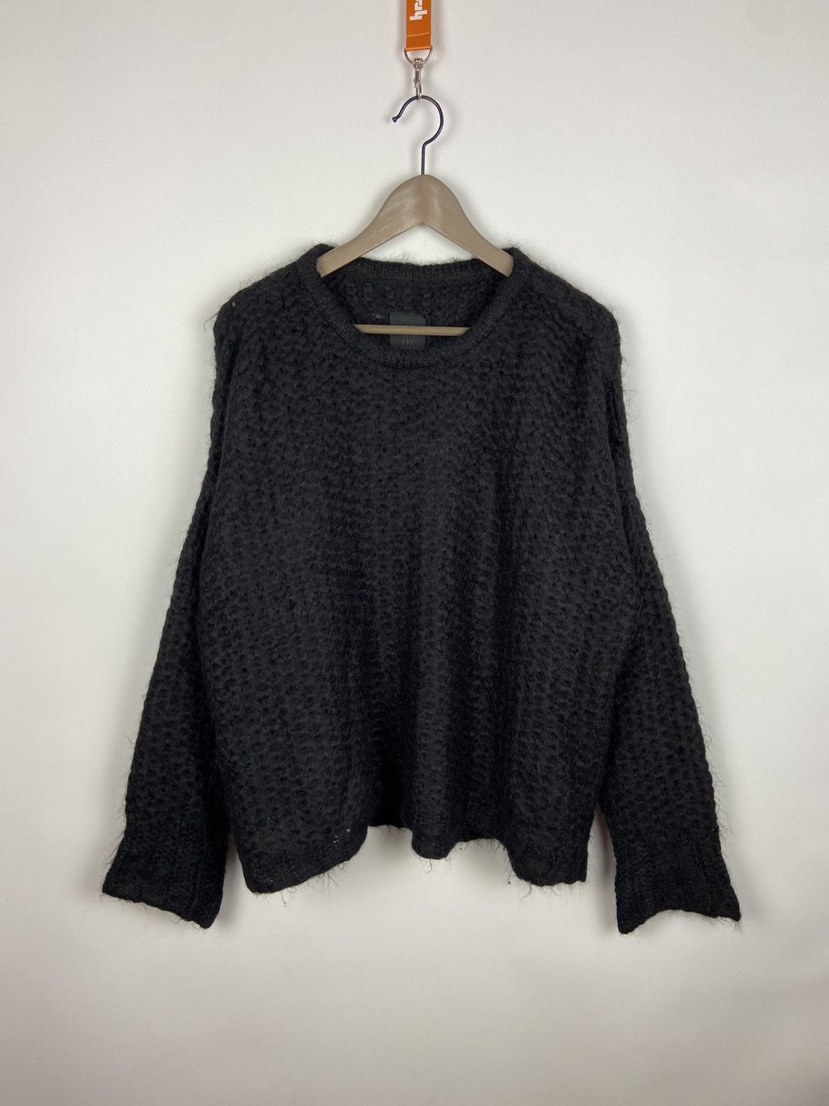 Designer × Thom Krom Thom Krom Black Mens Knitted Sweater Suri Alpaca/Wool Sz S Size US S / EU 44-46 / 1 - 1 Thumbnail