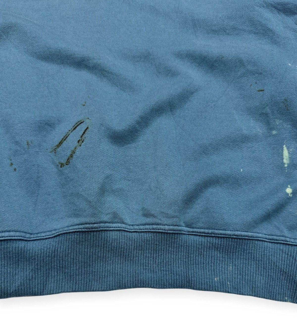 Saint Laurent Paris Vintage YSL Damaged Sweatshirt Size US L / EU 52-54 / 3 - 5 Thumbnail