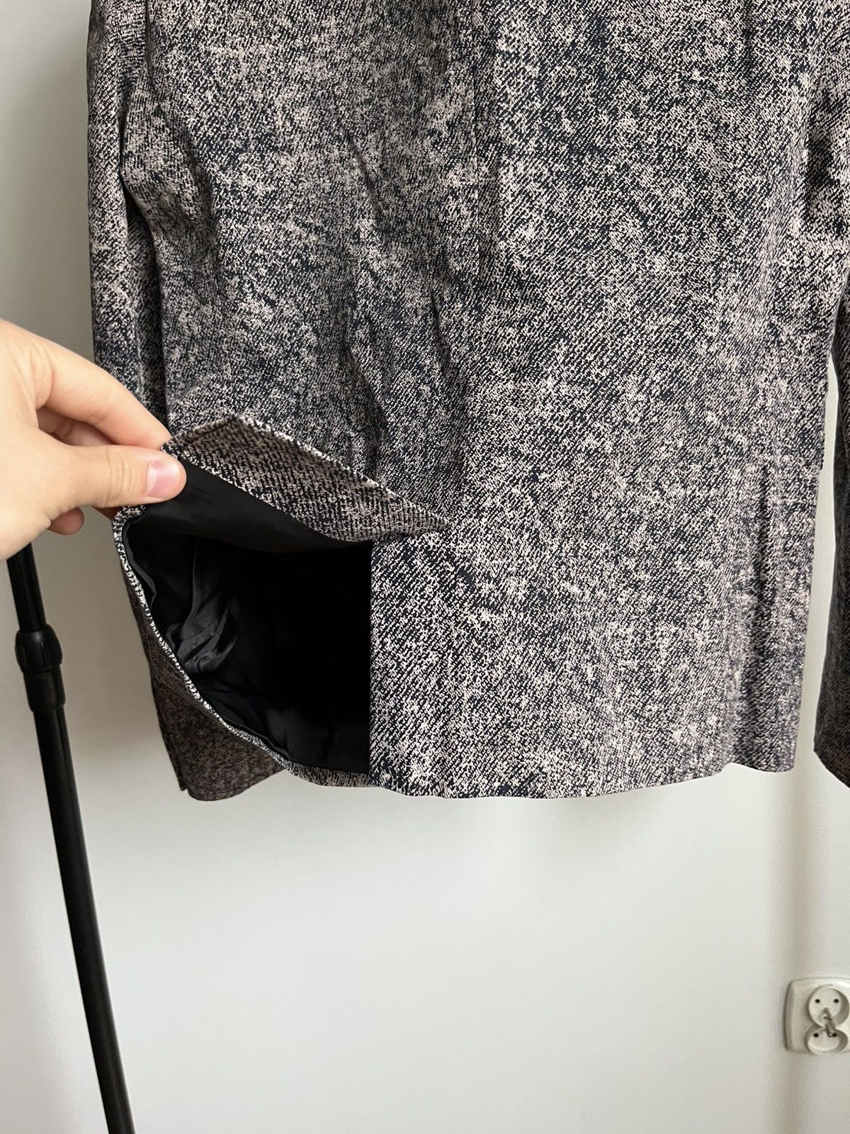 Kris Van Assche Kris van Assche SS15 runway "static noise" tailored blazer Size 48R - 8 Thumbnail