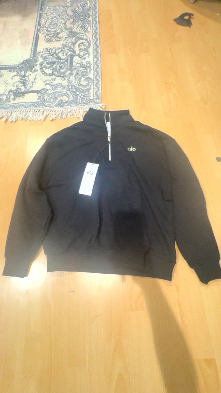 Alo Black Alo quarter zip Size US S / EU 44-46 / 1 - 2 Thumbnail