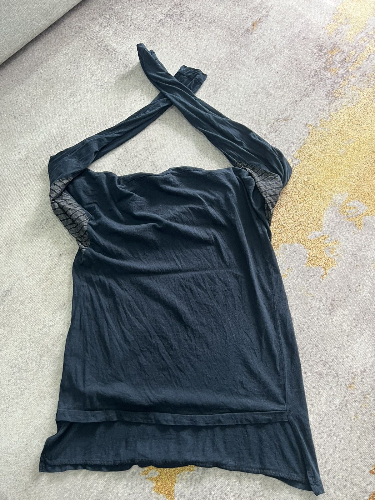 Vivienne Westwood Hebo top / Twisted asymmetric gold label Size M / US 6-8 / IT 42-44 - 6 Thumbnail