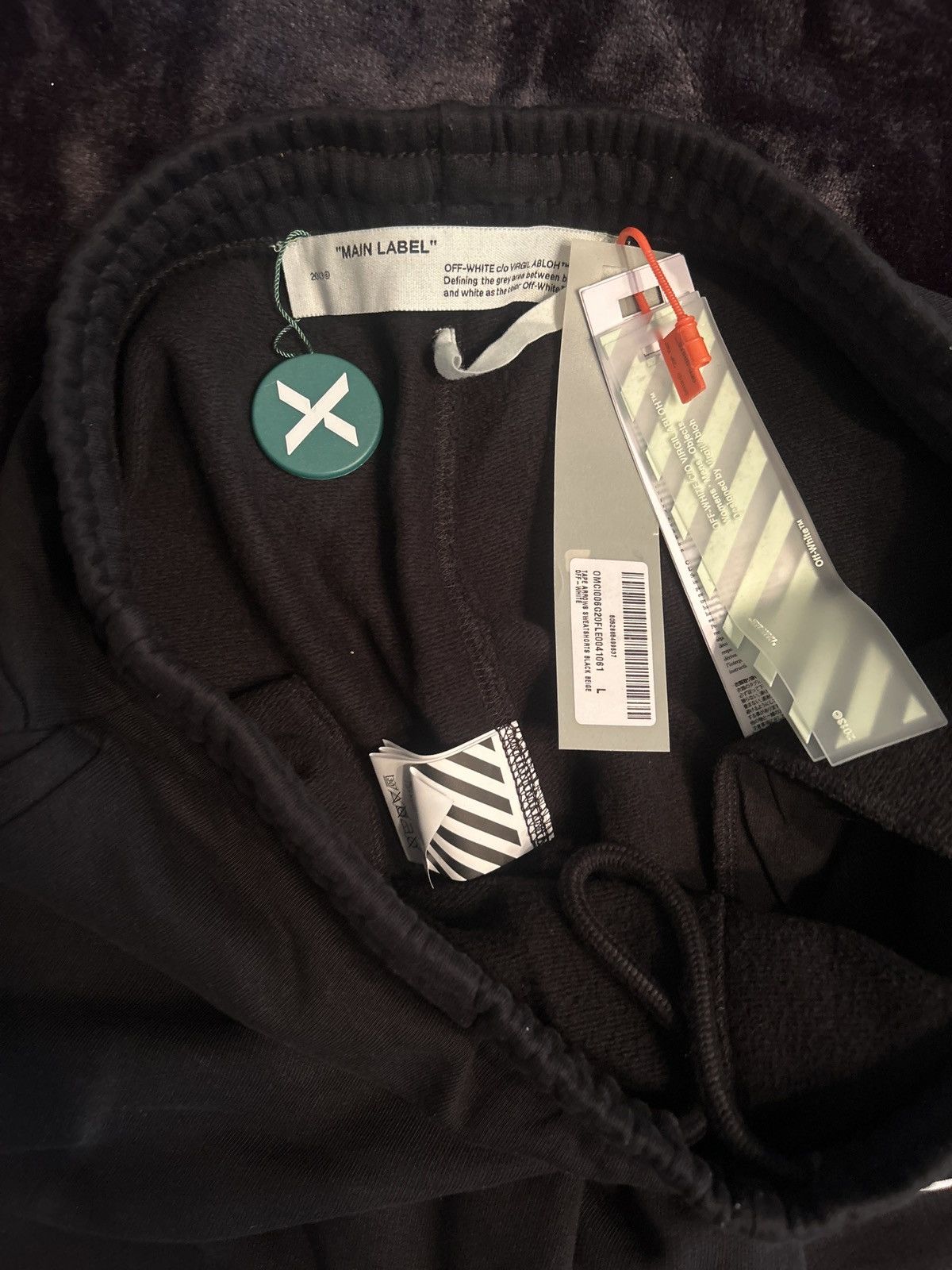 Off-White Off White Tape Arrows Sweatshort Size US 36 / EU 52 - 3 Thumbnail
