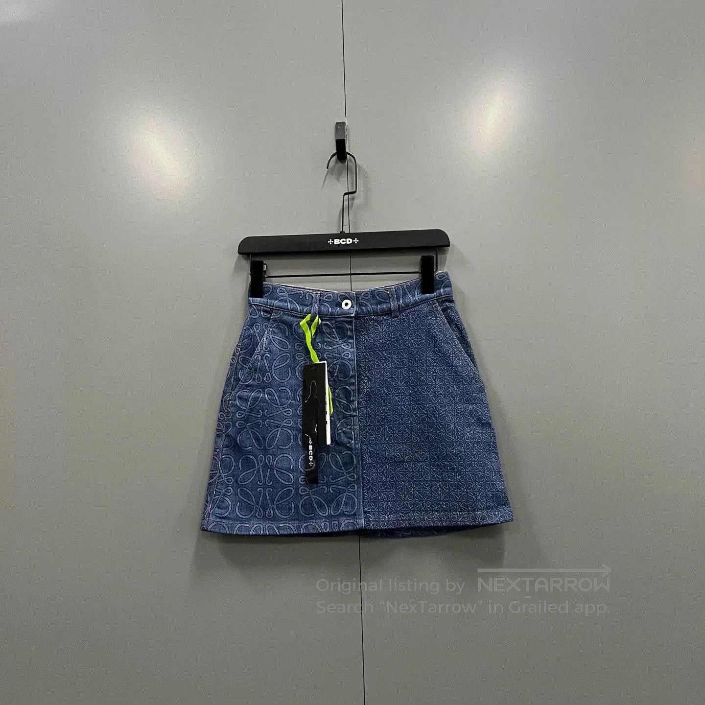 Loewe loewe logo a-line denim skirt. Size 33" - 1 Thumbnail