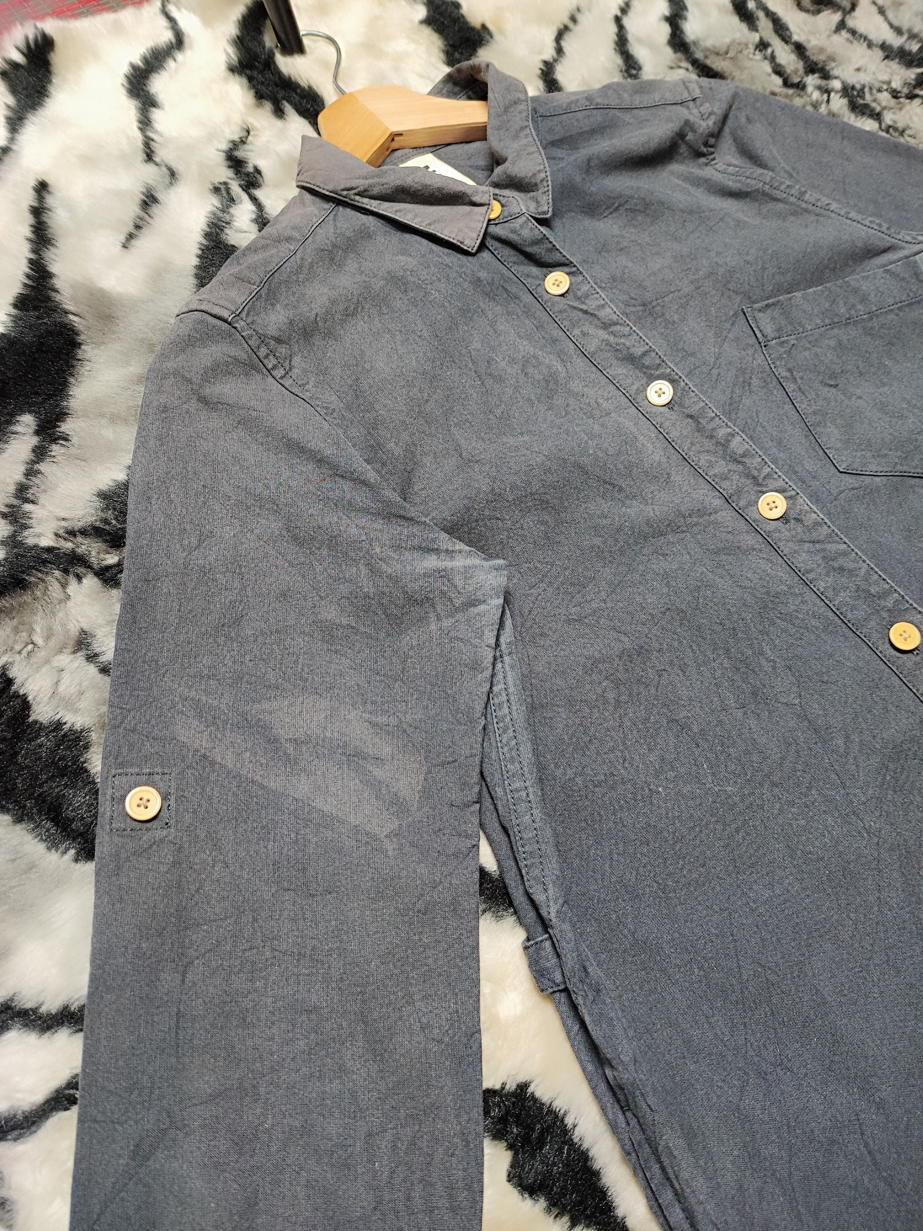 Margaret Howell × Vintage MHL Margaret Howell Dress Button ups Size S / US 4 / IT 40 - 4 Thumbnail