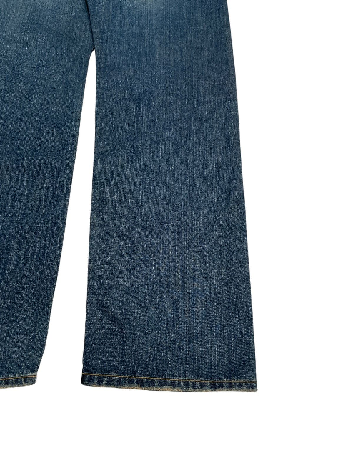 If Six Was Nine × Japanese Brand × Vintage Rare Design Vintage Japanese Brand Unfinished Jeans 2000s Size US 33 - 8 Thumbnail