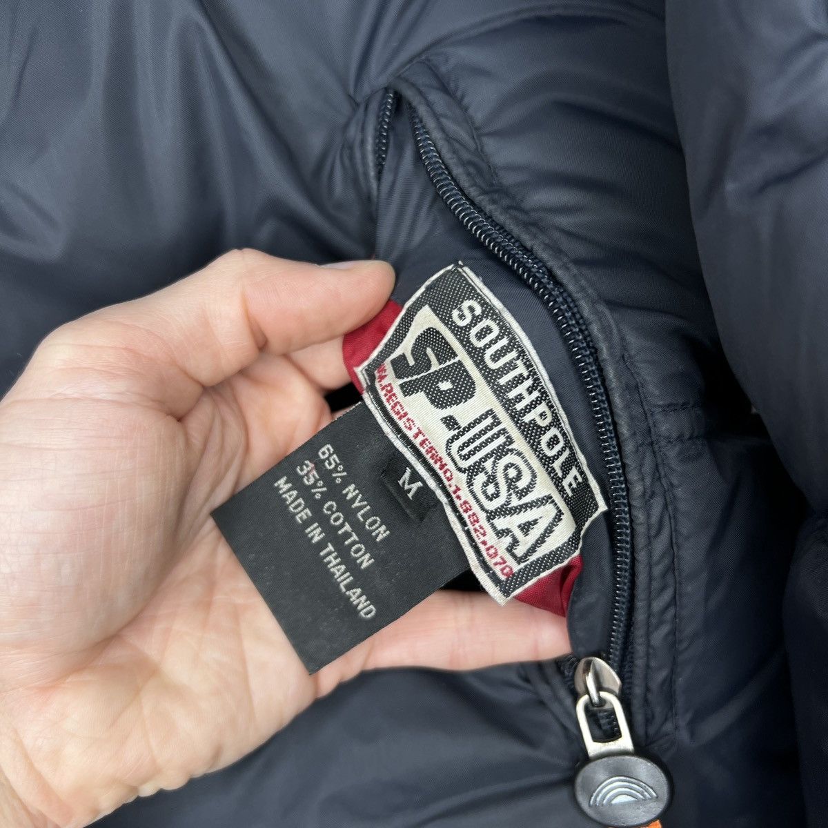 Fubu Southpole Reversible Y2K Vintage Graffity Puffer Jacket Size US M / EU 48-50 / 2 - 10 Thumbnail