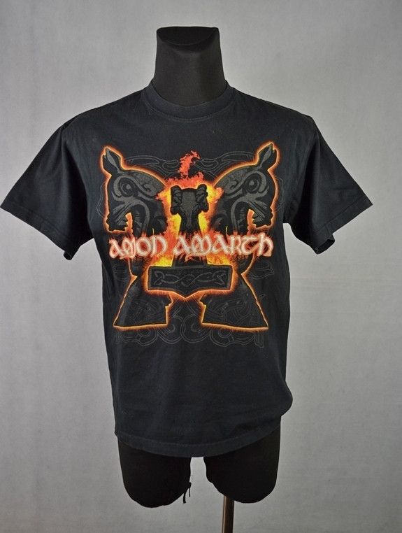 Band Tees × Vintage Vintage Amon Amarth Autumn Tour 2007 tee S Size US S / EU 44-46 / 1 - 1 Thumbnail
