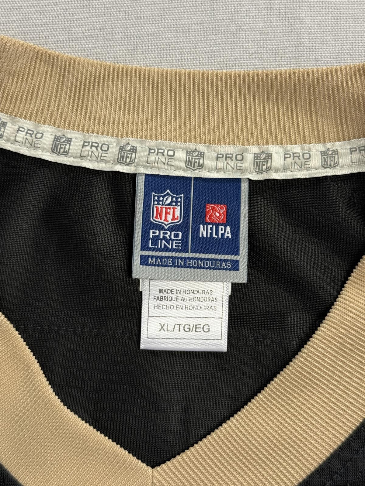 NFL NFL New Orlean Saints Jersey Will Lutz Backwards #3 XL Size US XL / EU 56 / 4 - 3 Thumbnail