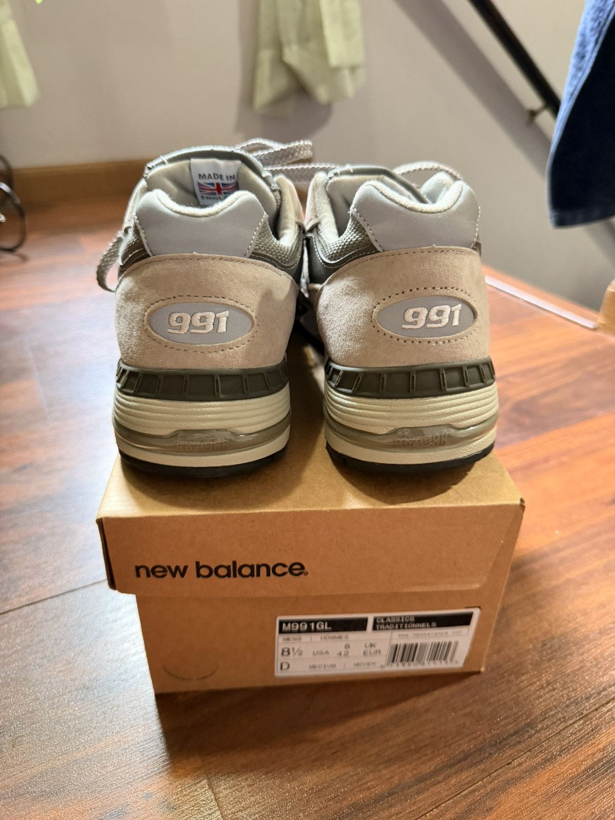 New Balance New Balance 991 Made In England Size US 8.5 / EU 41-42 - 3 Thumbnail