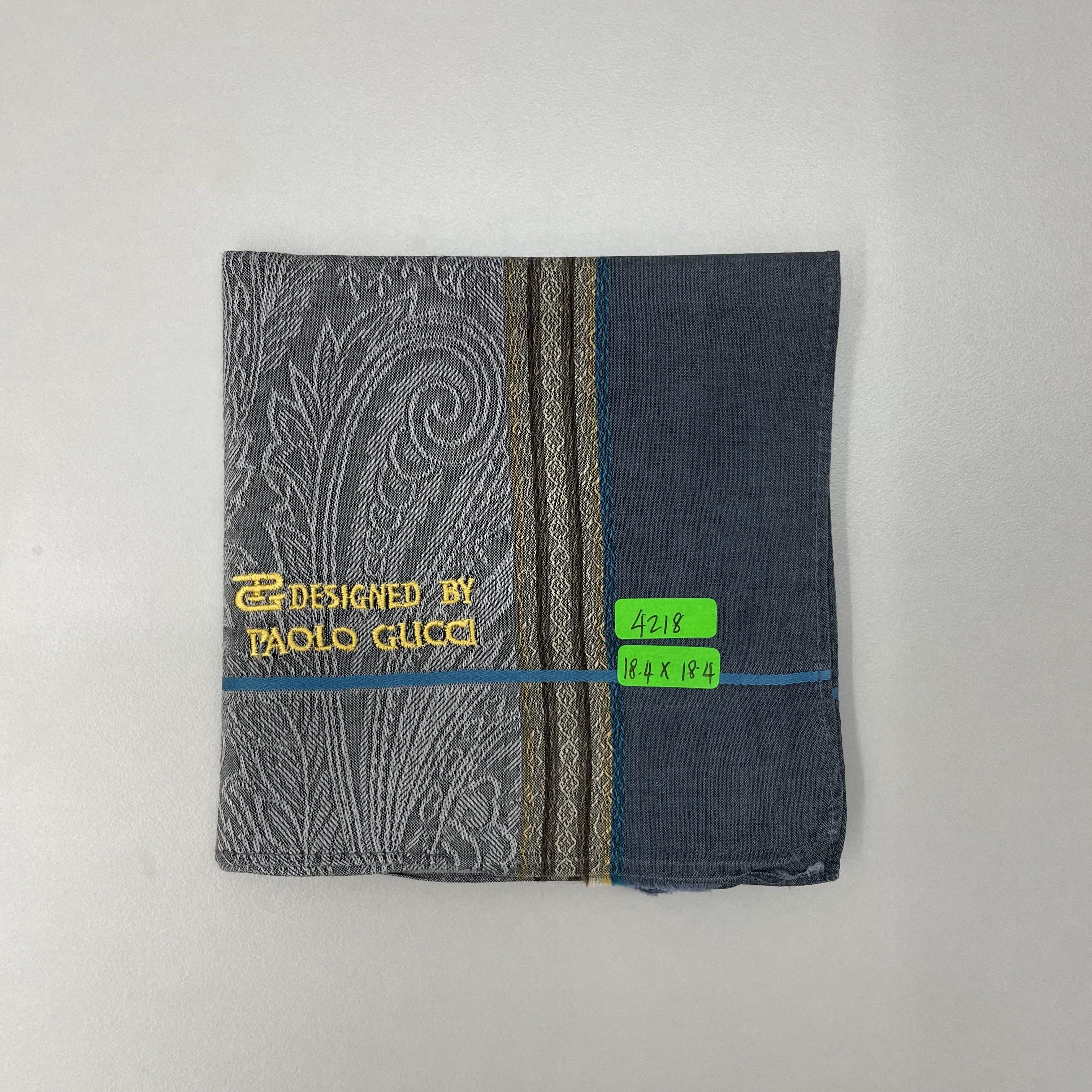 Paolo Gucci Paolo Gucci Handkerchief / Neckerchief / Bandana - 4218 Size ONE SIZE - 9 Thumbnail