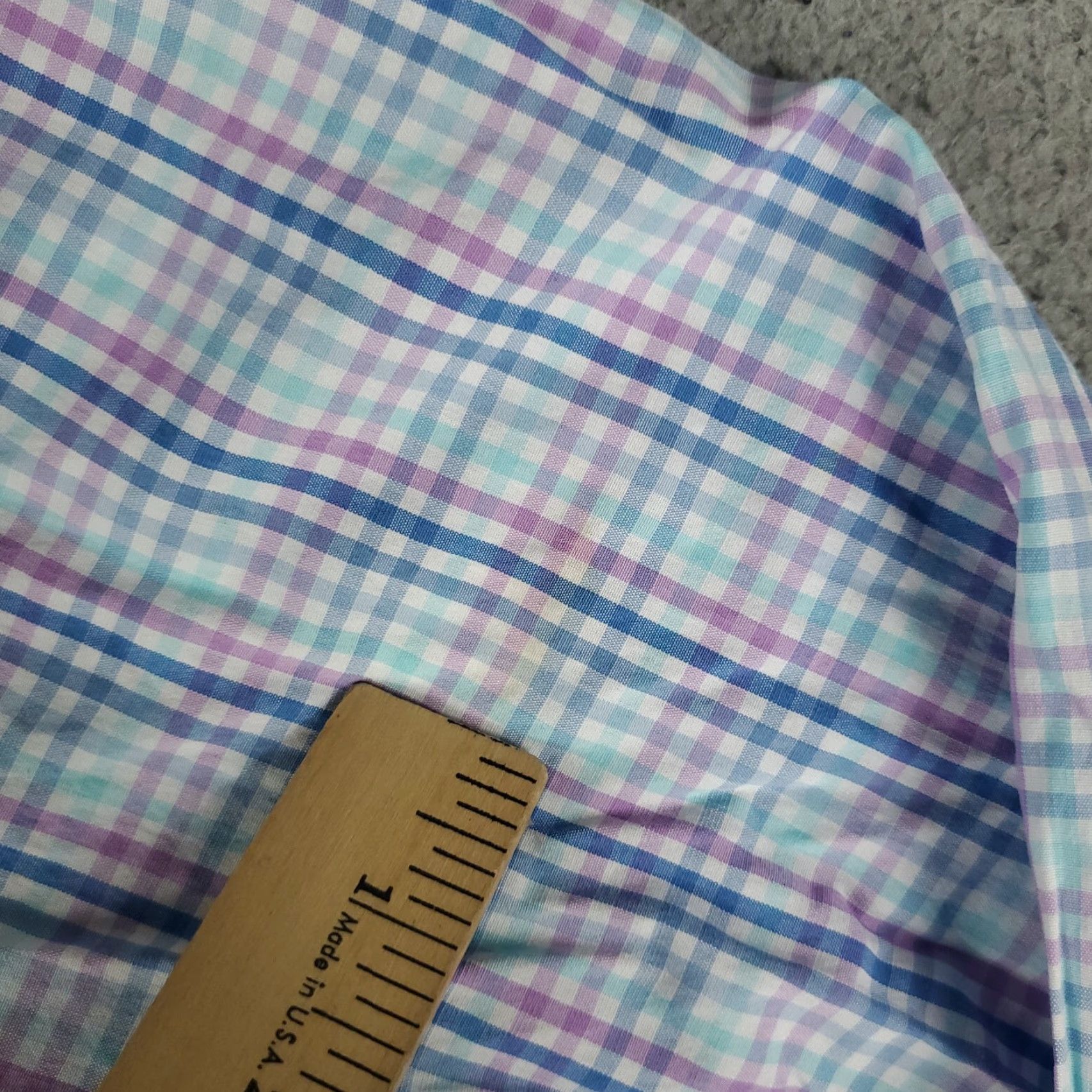Vineyard Vines VINEYARD VINES Blue Plaid Button-Up Shirt Mens Medium Long Sleeve Casual Preppy Size US M / EU 48-50 / 2 - 4 Thumbnail