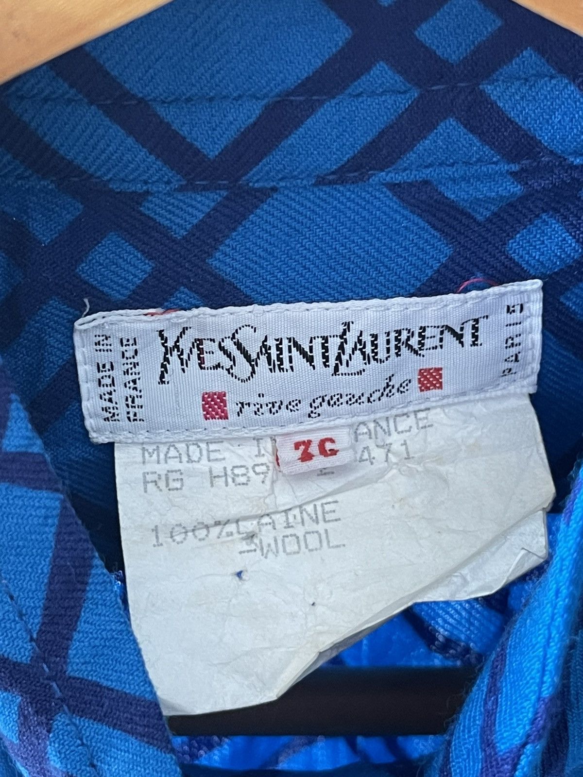 Yves Saint Laurent 80s Yves Saint Laurent Rive Gauche Dress Size M / US 6-8 / IT 42-44 - 15 Thumbnail