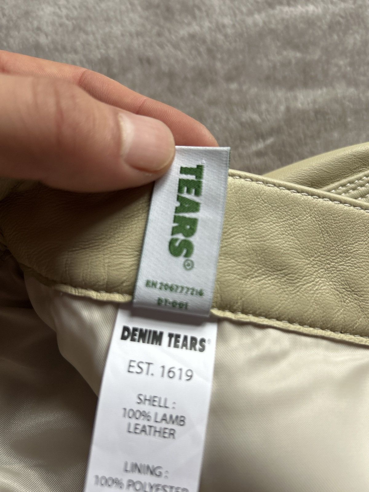 DENIM TEARS Denim Tears Cotton Wreath Leather Pants Size US 36 / EU 52 - 9 Thumbnail