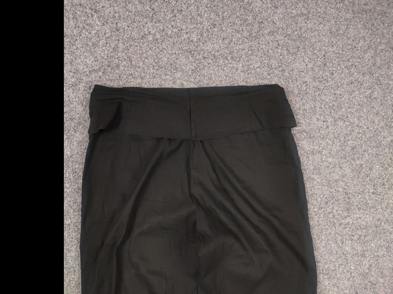 Rundholz Rundholz black label loose fit Ankle Trouser Pants Linen Size 31" - 9 Thumbnail