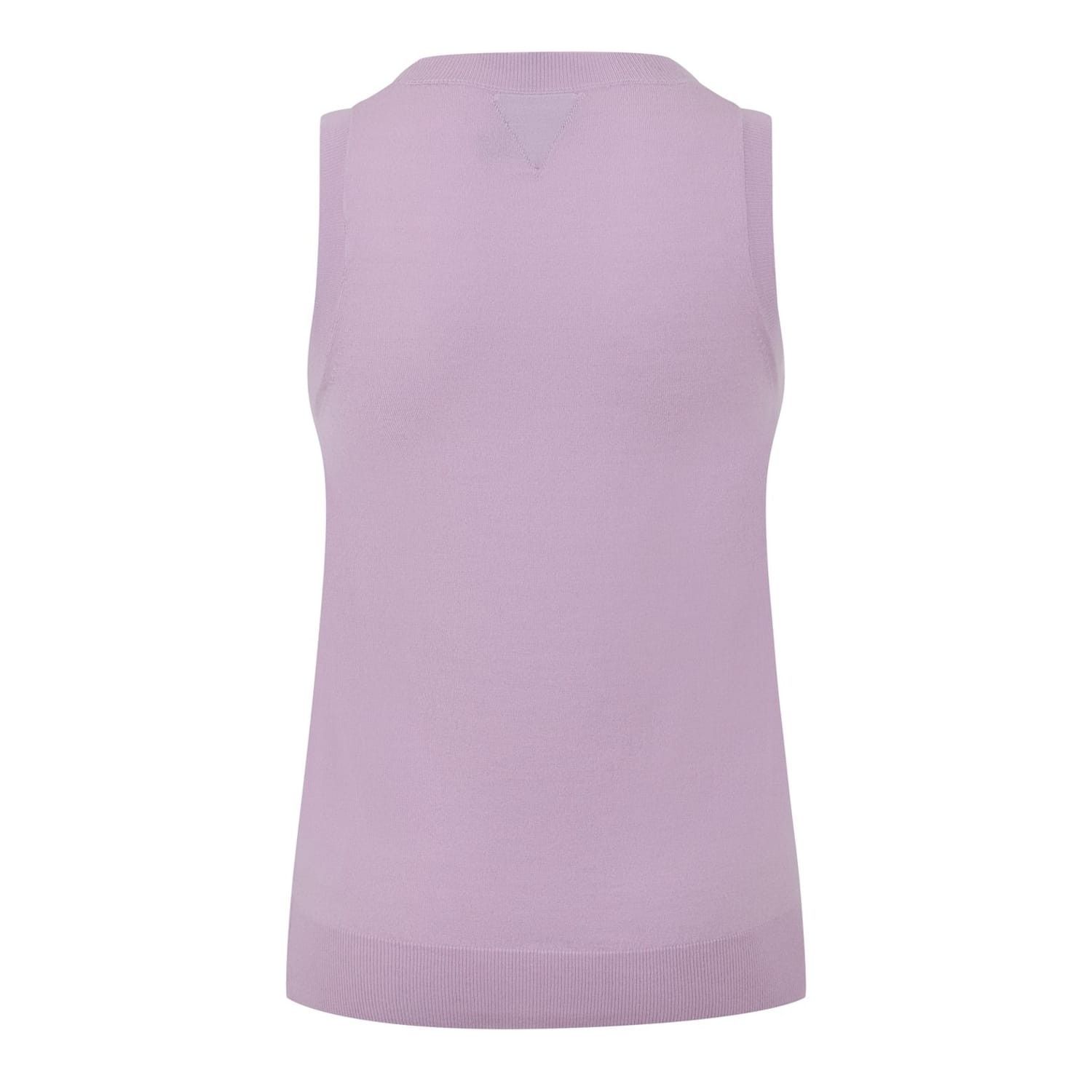 Bottega Veneta Bottega Veneta Scoop Neck Tank Top in Purple Size XS / US 0-2 / IT 36-38 - 2 Thumbnail