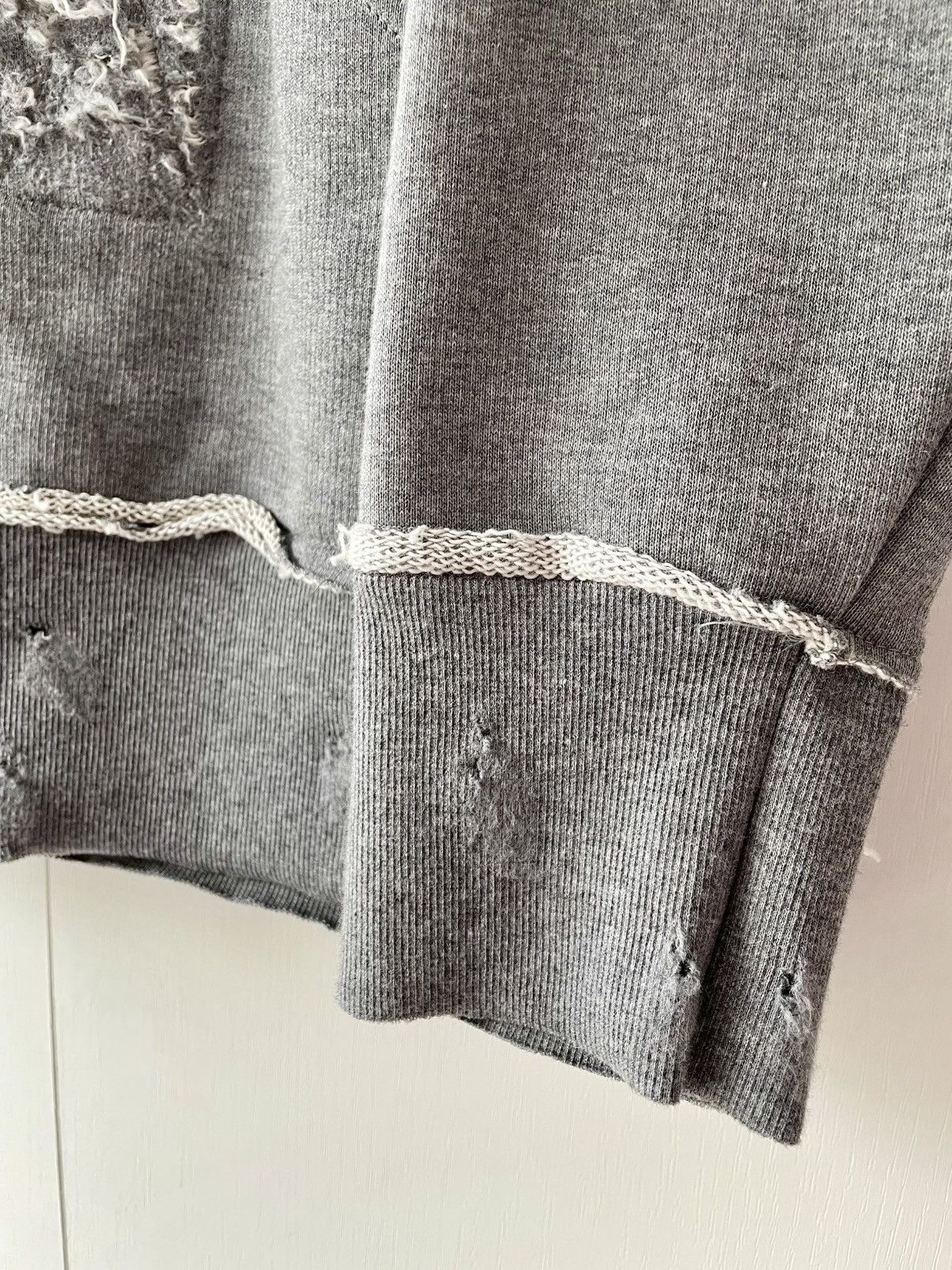 Marc Point Venezia Marc Point/SSSR Venezia Distressed Patch Asymmetrical Hoodie Size US M / EU 48-50 / 2 - 6 Thumbnail