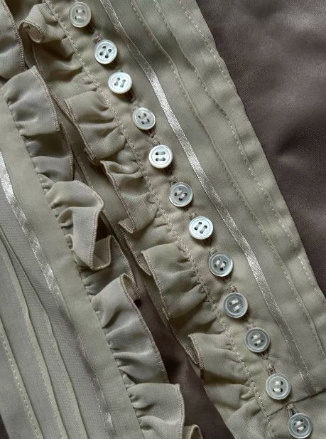 Undercover 06AW GURUGURU Detachable Collar Satin & Mixed-Fabric Jacket Size 38L - 7 Thumbnail