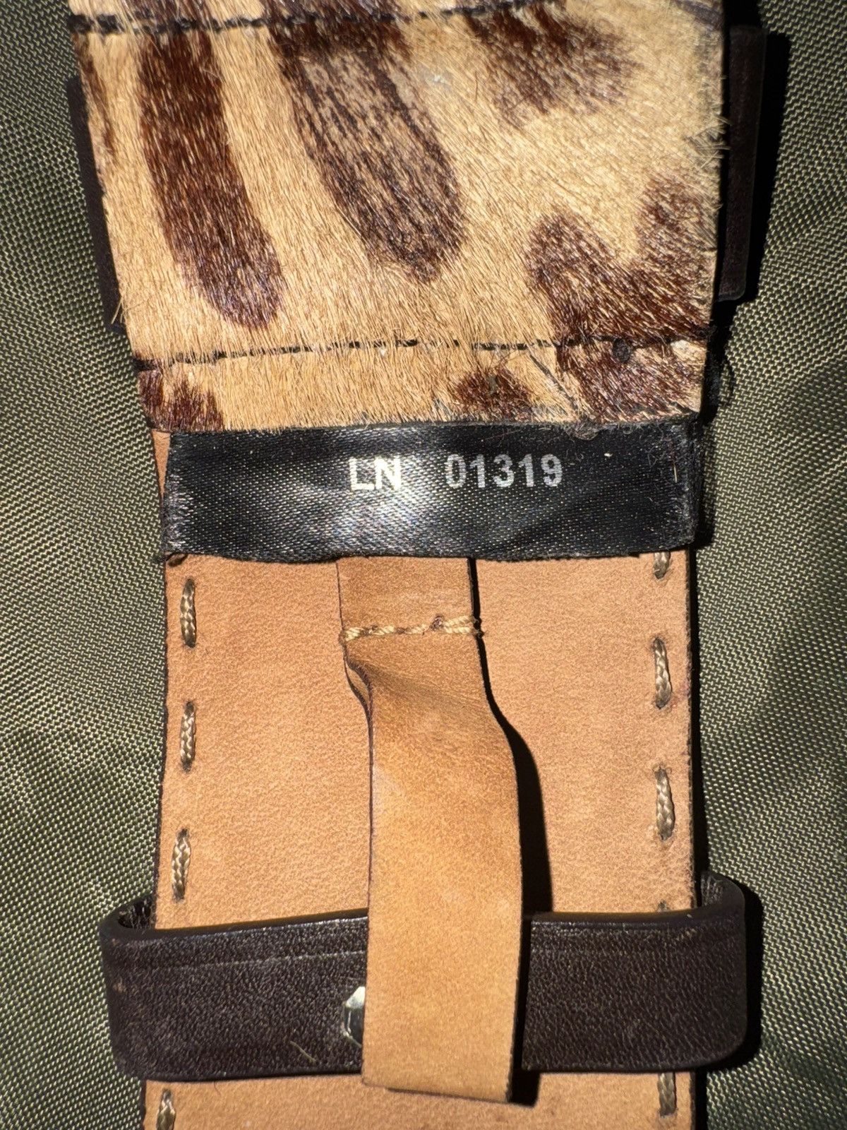 Prada Vinatage prada Ponyhair waist belt Size ONE SIZE - 5 Thumbnail