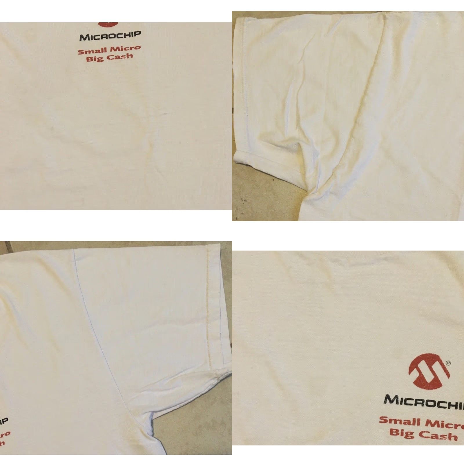 Apple VINTAGE 90s Apple Shirt XL White Grunge Internet Tech Microchip Big Cash Distress Mens Size US XL / EU 56 / 4 - 8 Thumbnail
