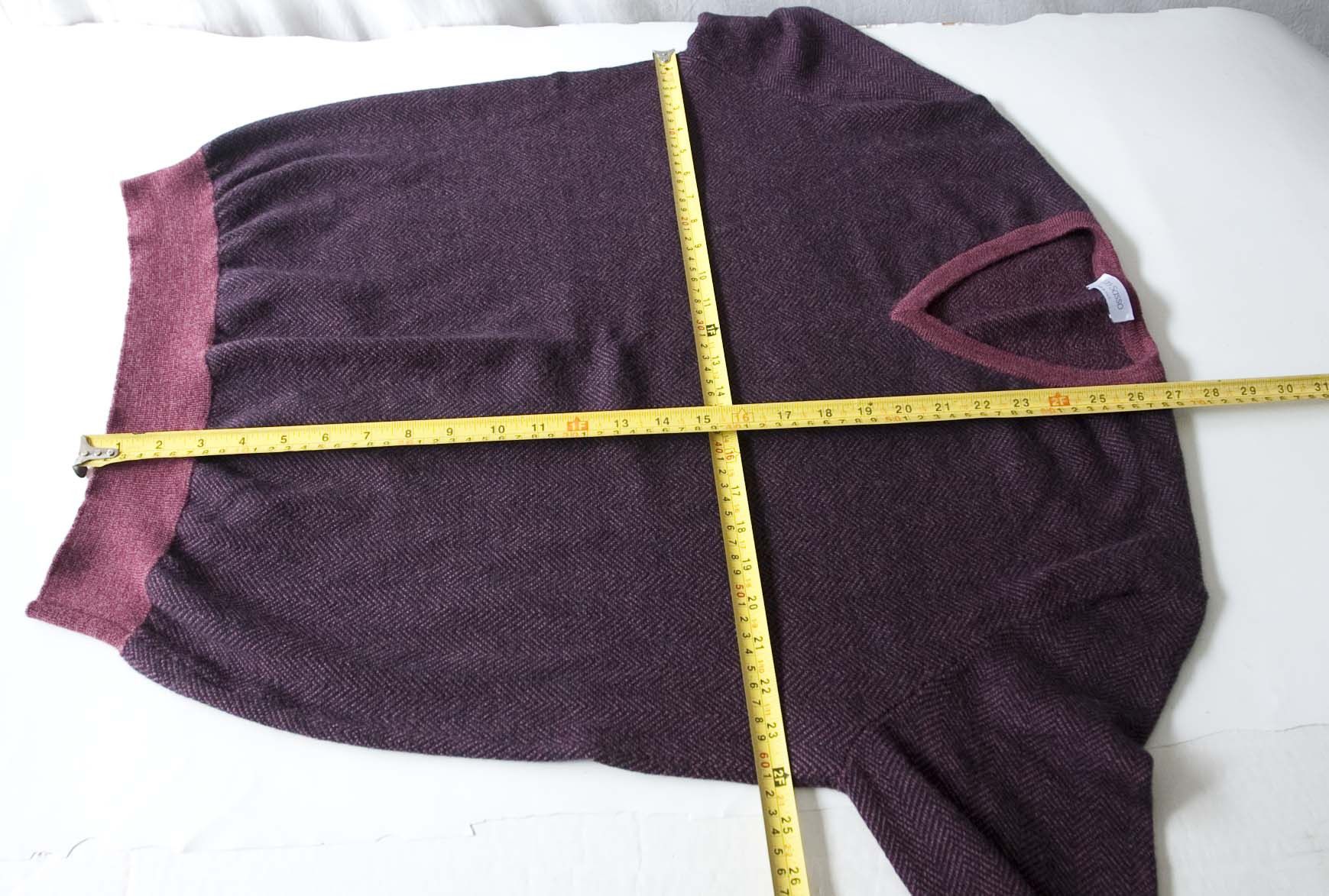 Gran Sasso Gran Sasso Virgin Wool Sweater Size 56 /XL /XXL Herringbone Size US XL / EU 56 / 4 - 5 Thumbnail