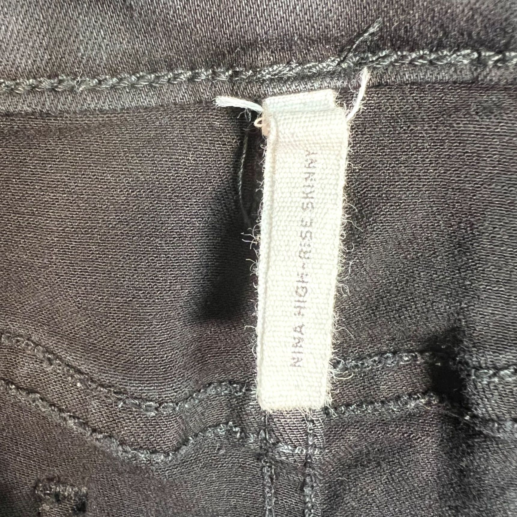 Rag & Bone RAG & BONE Women's High-Rise Skinny Jeans Size 28 Black Denim Size 28" / US 6 / IT 42 - 3 Thumbnail