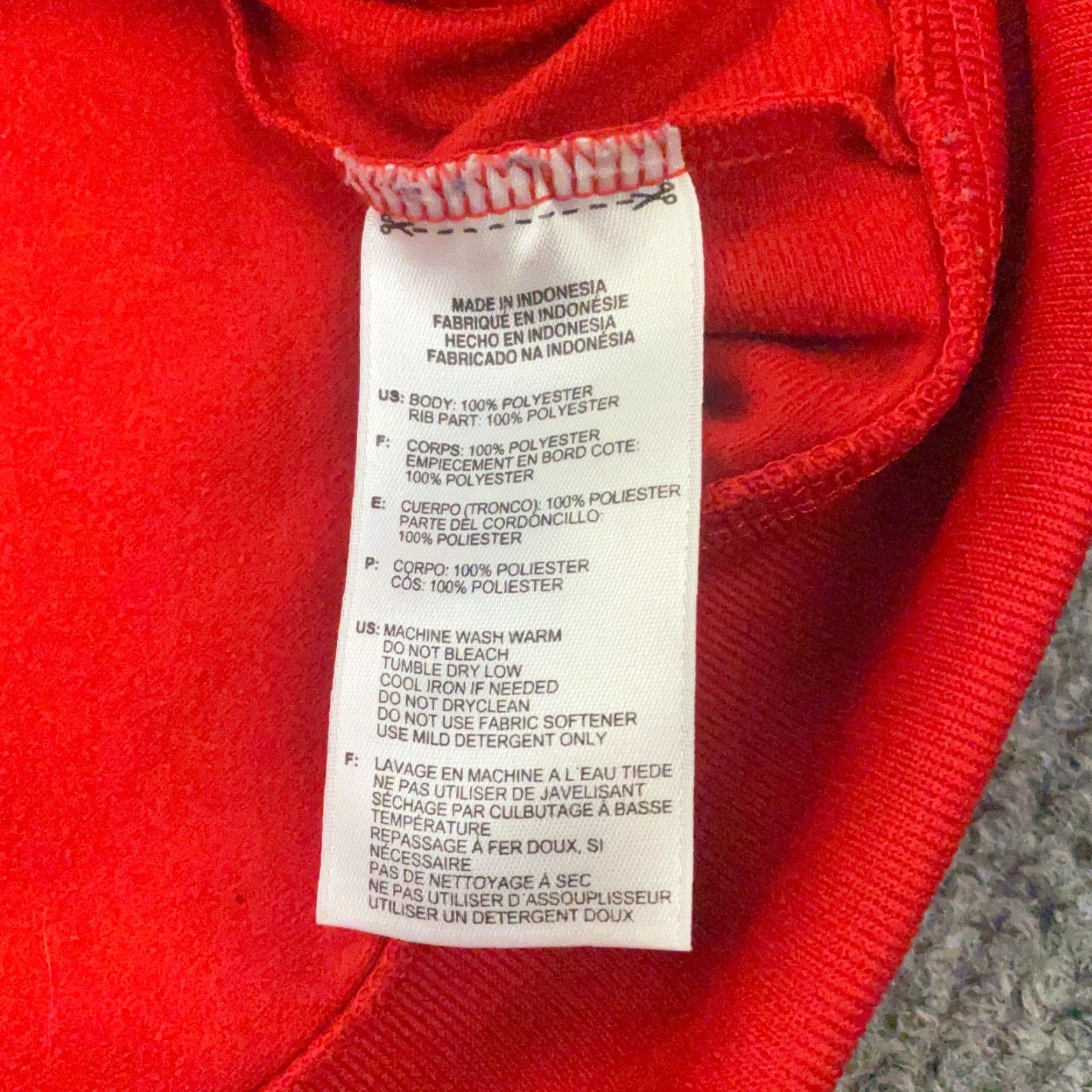Adidas Adidas Track Jacket Climalite Mens Medium Red Full Zip Size US M / EU 48-50 / 2 - 5 Thumbnail