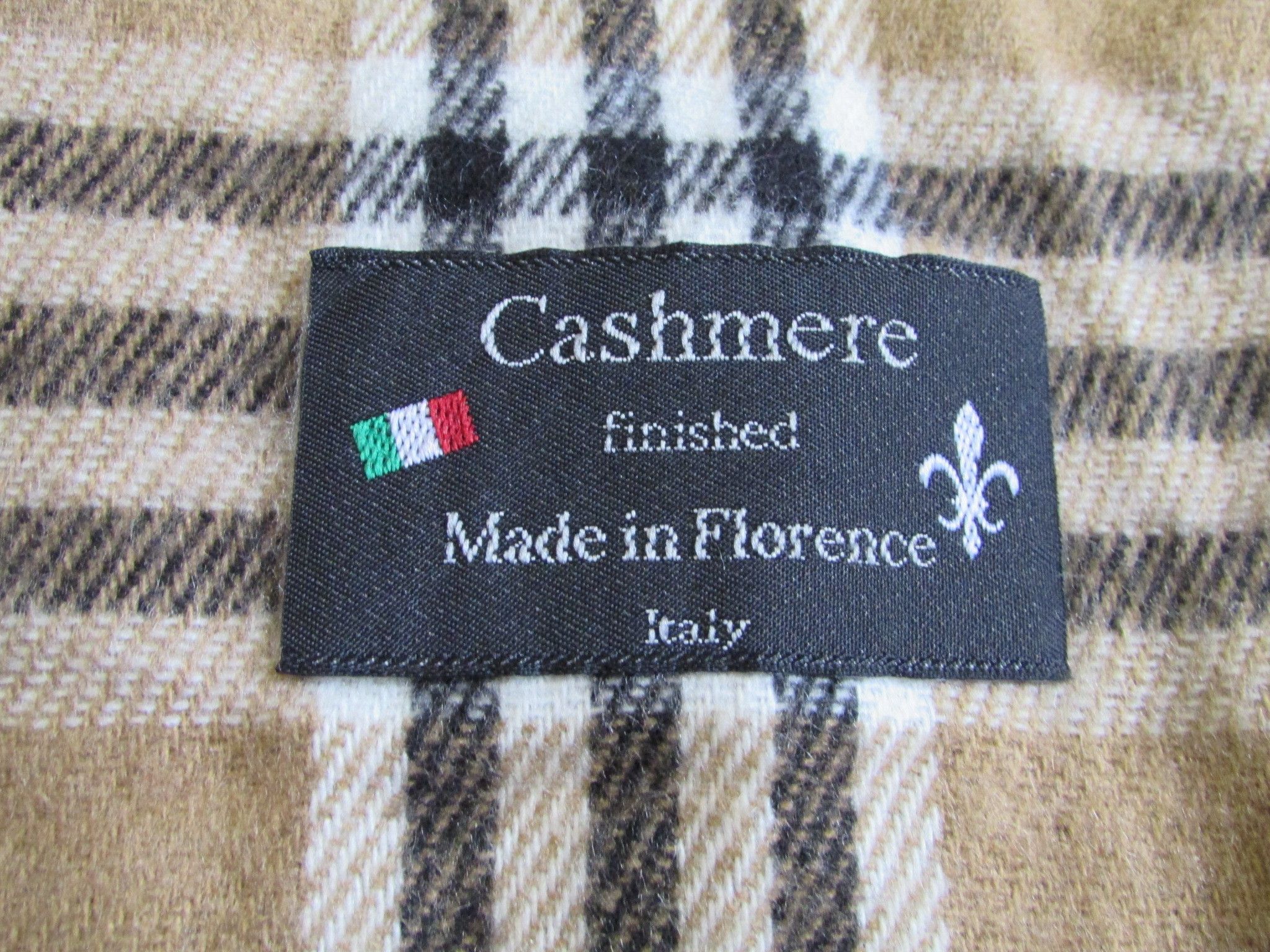 Other Italian cashmere check scarf I Burberry type Size ONE SIZE - 3 Thumbnail